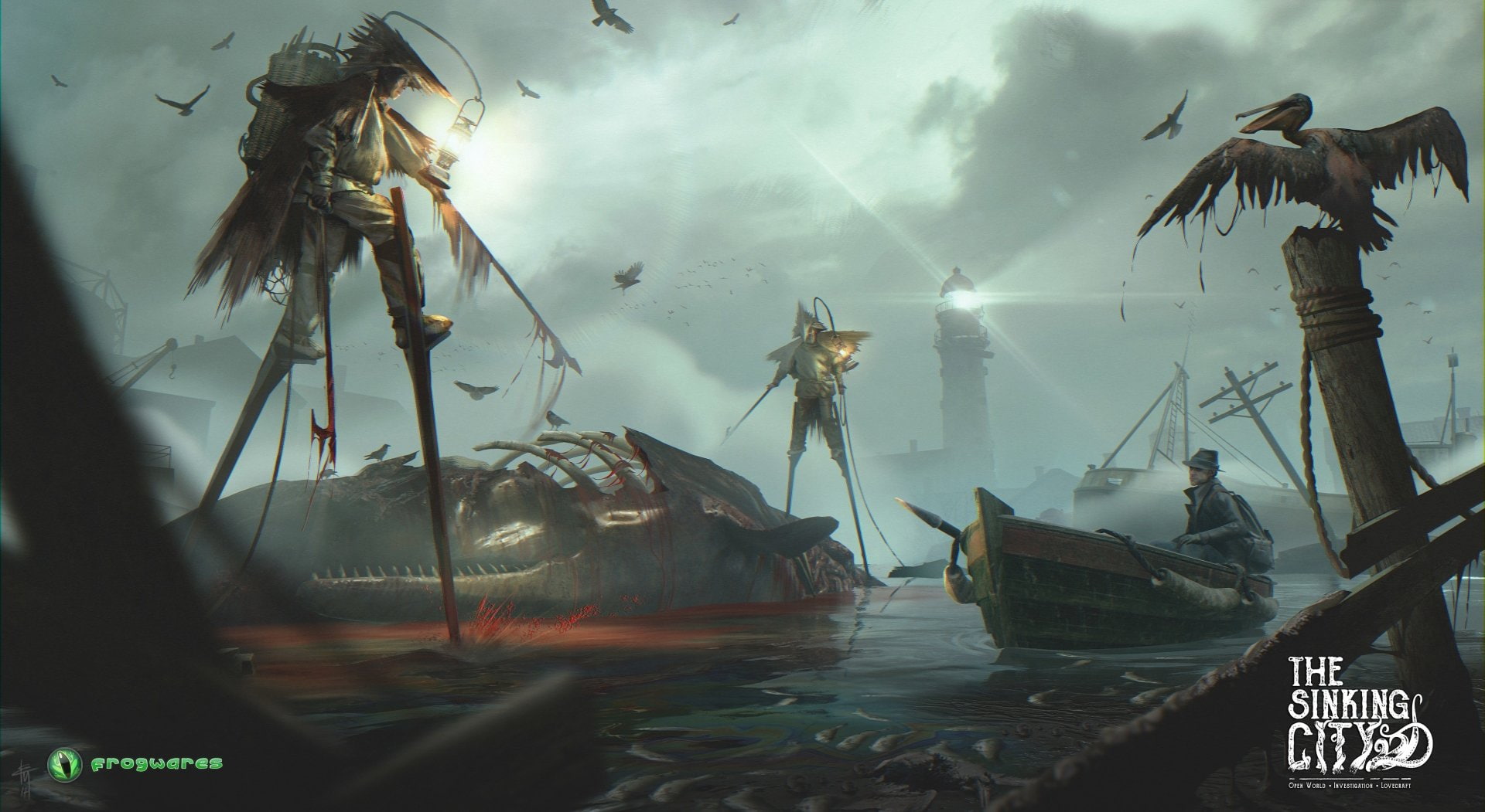 1080P, The Sinking City, Video Game, HD Wallpaper