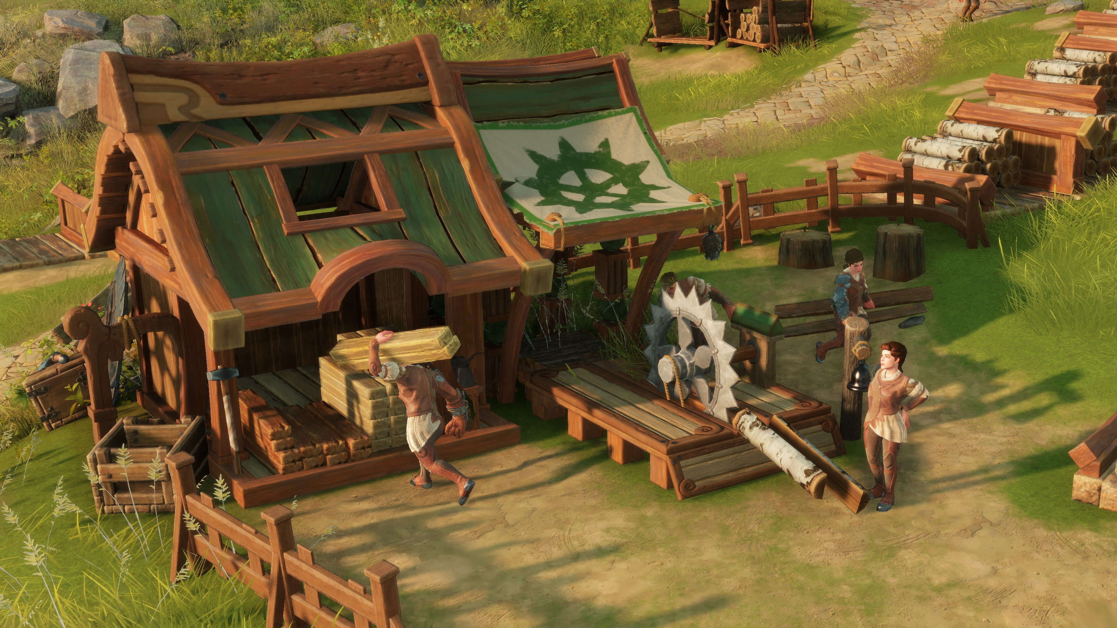 The Settlers 2019, screenshot, 4K, 4K, Gamescom 2018, HD Wallpaper