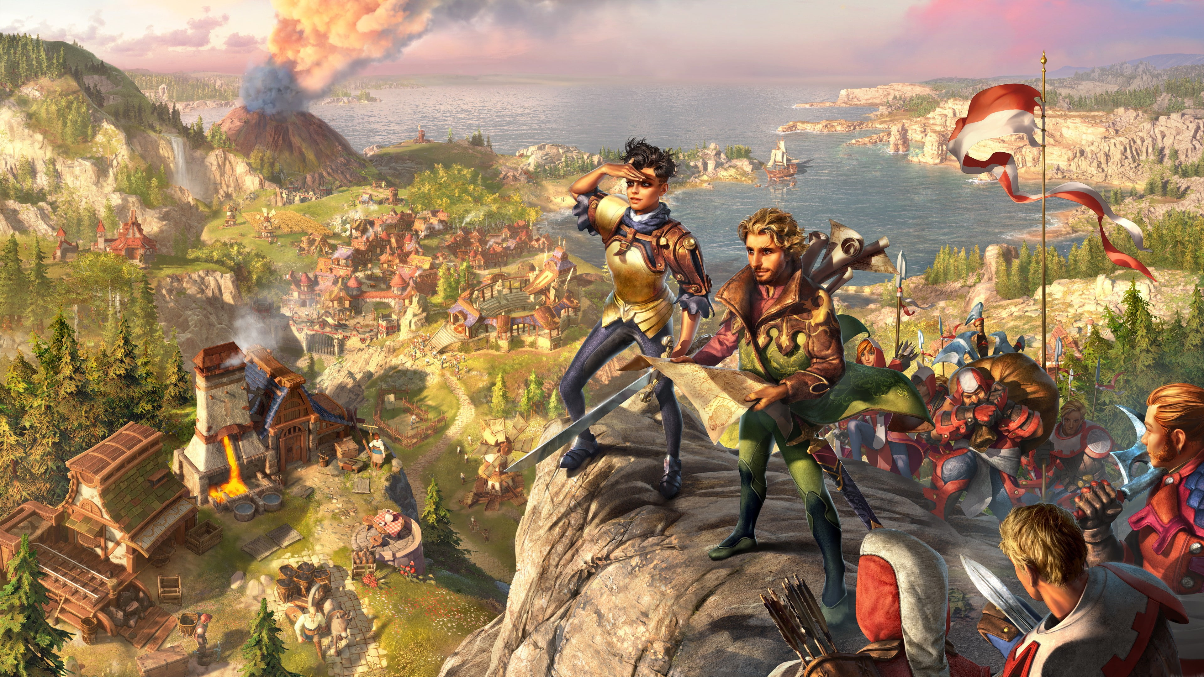 4K, poster, Gamescom 2018, The Settlers 2019, 4K, HD Wallpaper