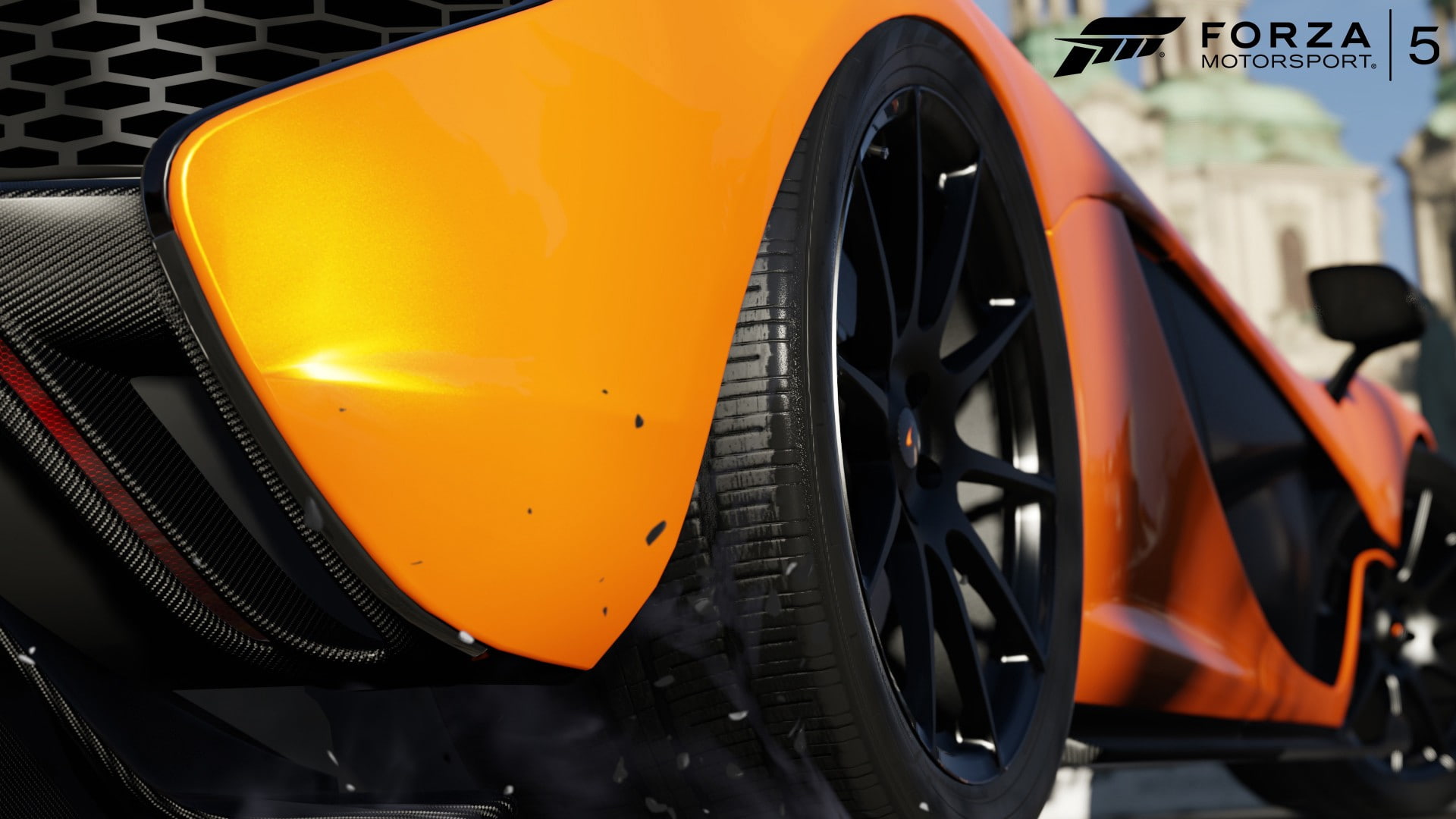 hd, mclaren, 1080P, wheel, forza, p1, p, video games, HD Wallpaper