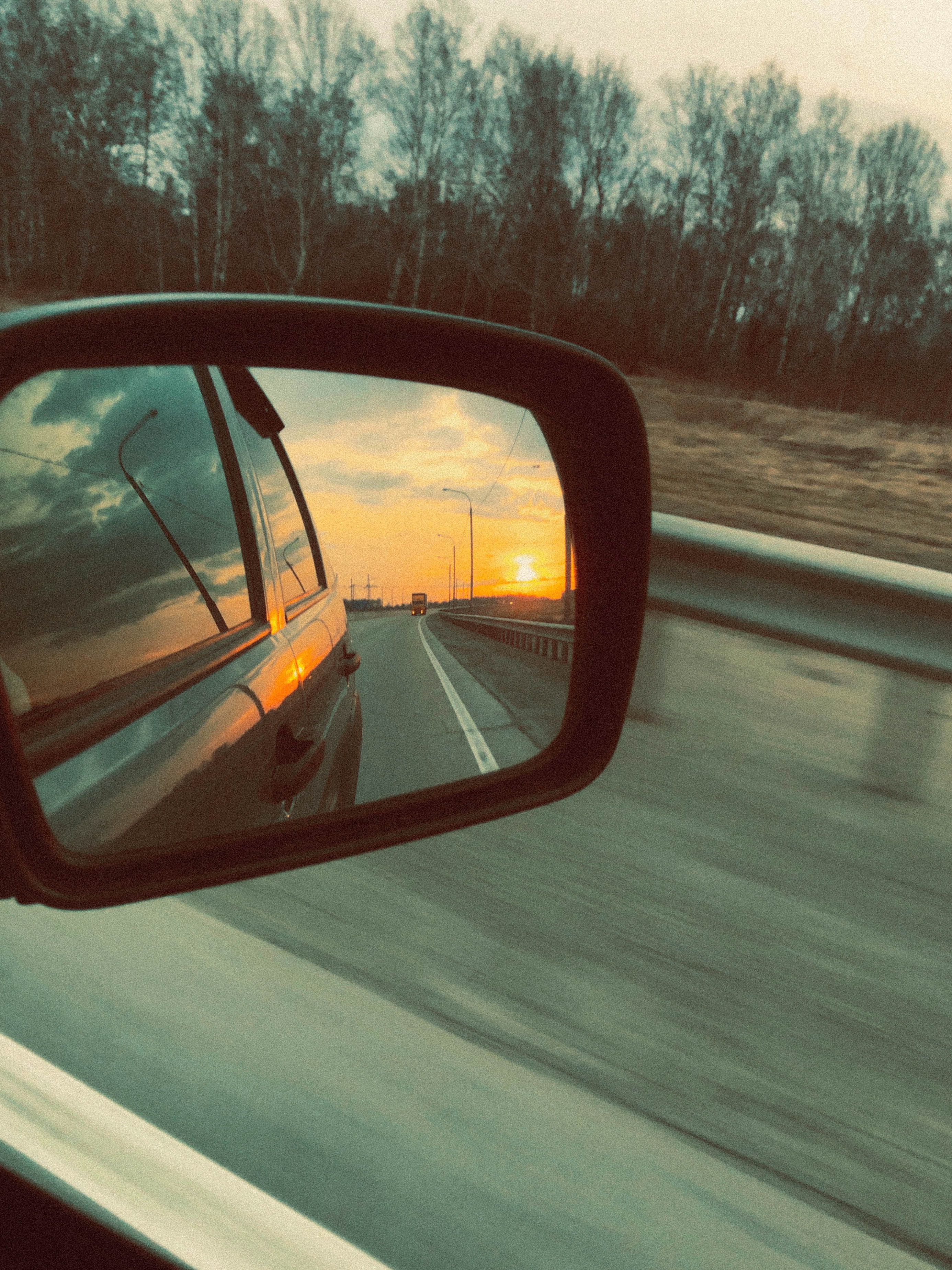 road, tree, sunglasses, transportation, no people, 2K, dawn, tomsk, mode of transportation, boardwalk, motor vehicle, vehicle interior, make out, building, Phone HD Wallpaper