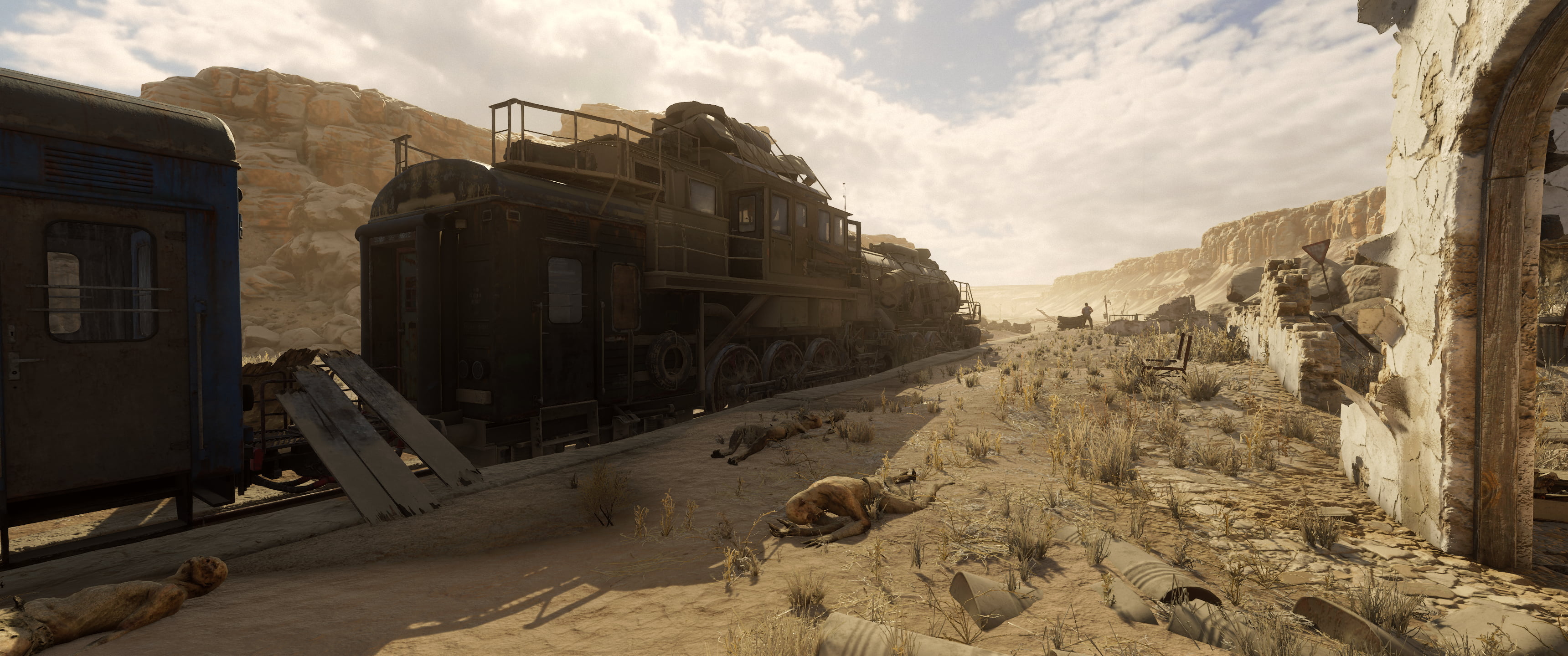 ultrawide, video games, 2K, Metro Exodus, HD Wallpaper
