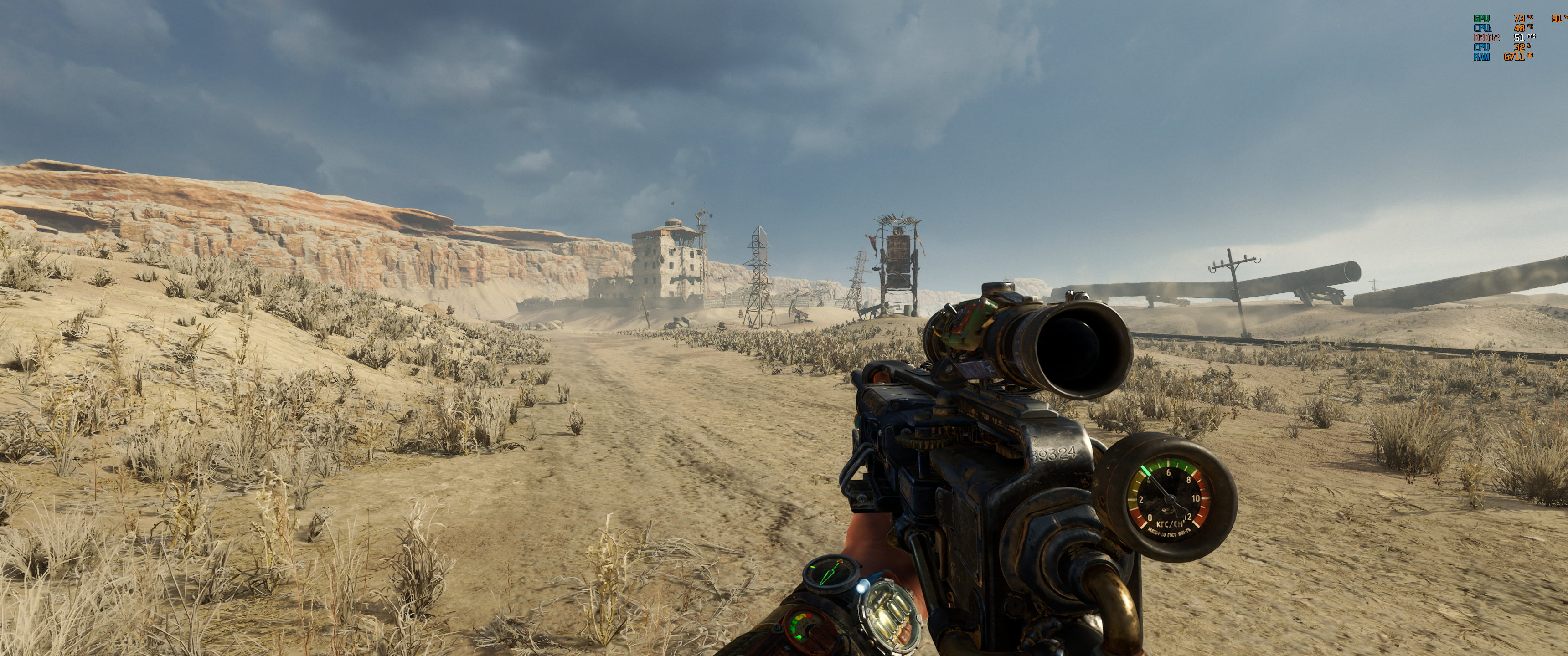 Metro Exodus, ultrawide, video games, 2K, HD Wallpaper