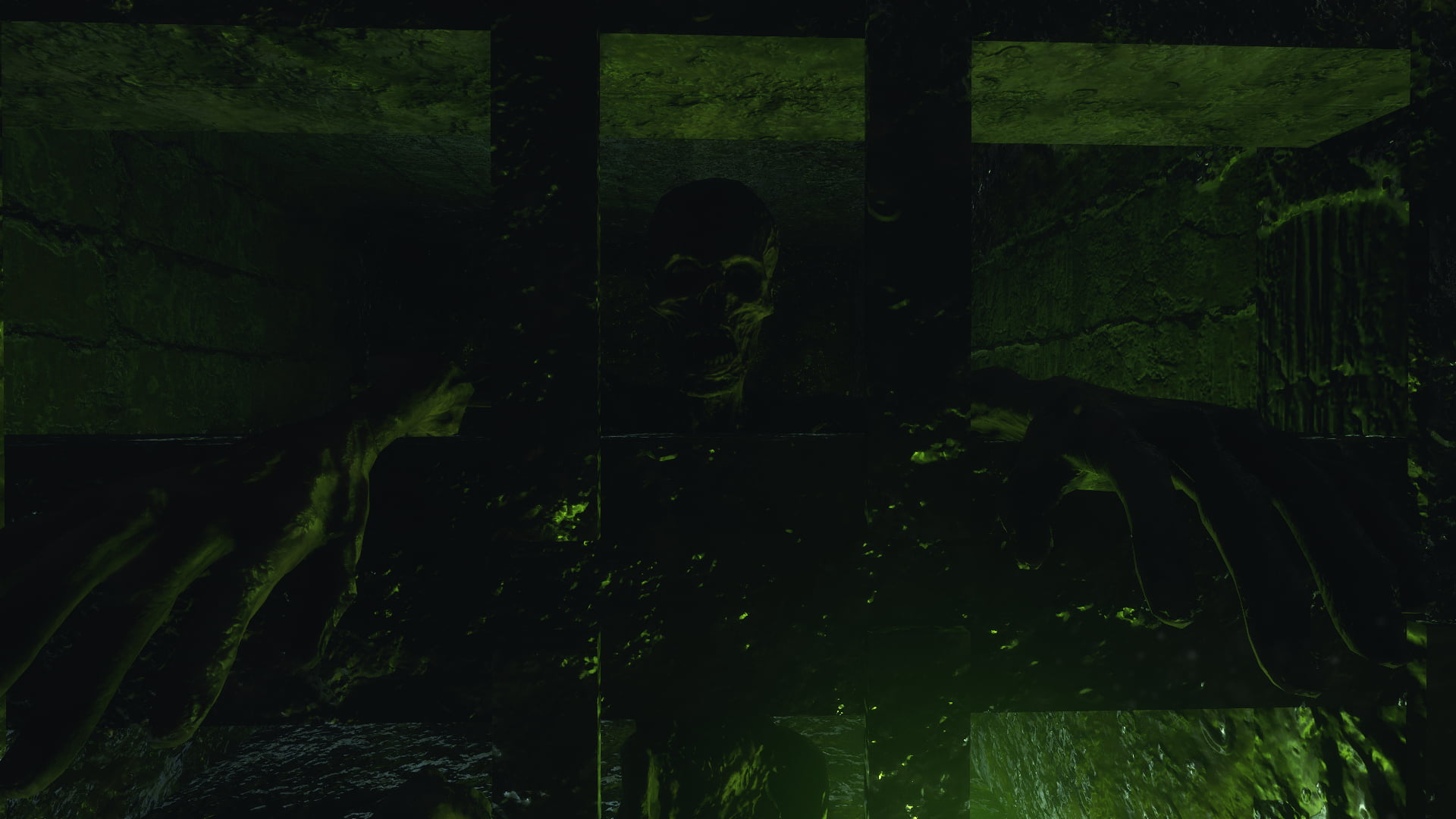 green, 1080P, Metro Exodus, skeleton, HD Wallpaper