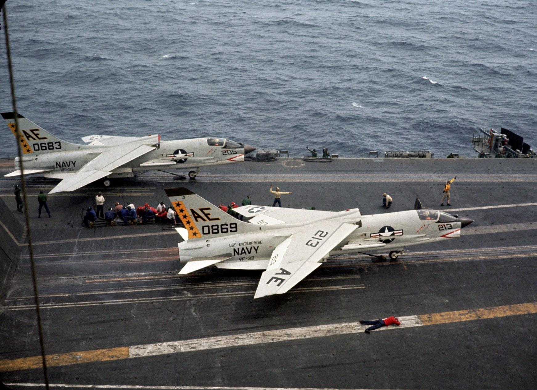 army, aircrafts, marine, vought, jets, fighter, usa, crusader, 720P, f 8, HD Wallpaper