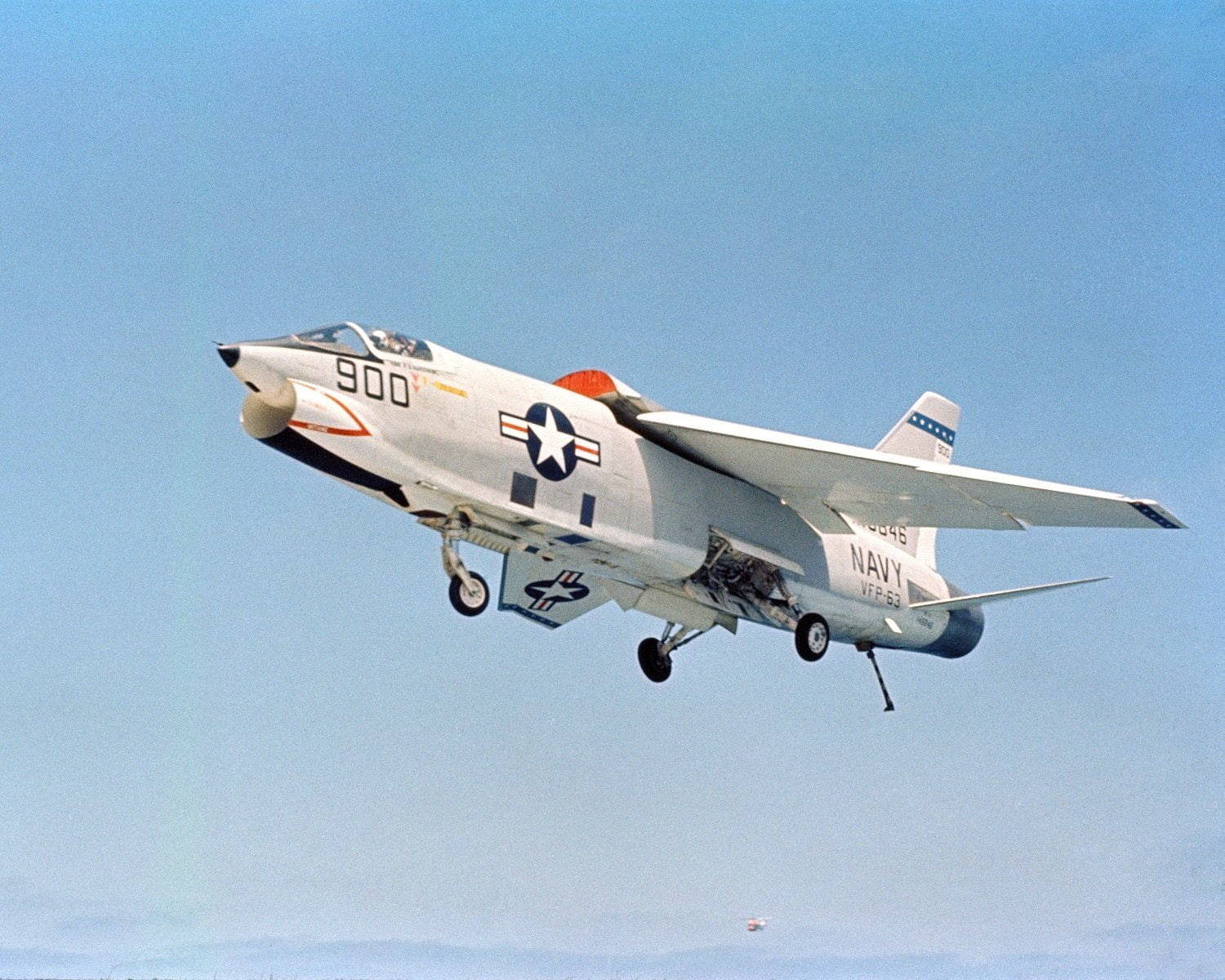 aircrafts, marine, 720P, fighter, usa, f 8, crusader, army, jets, vought, HD Wallpaper