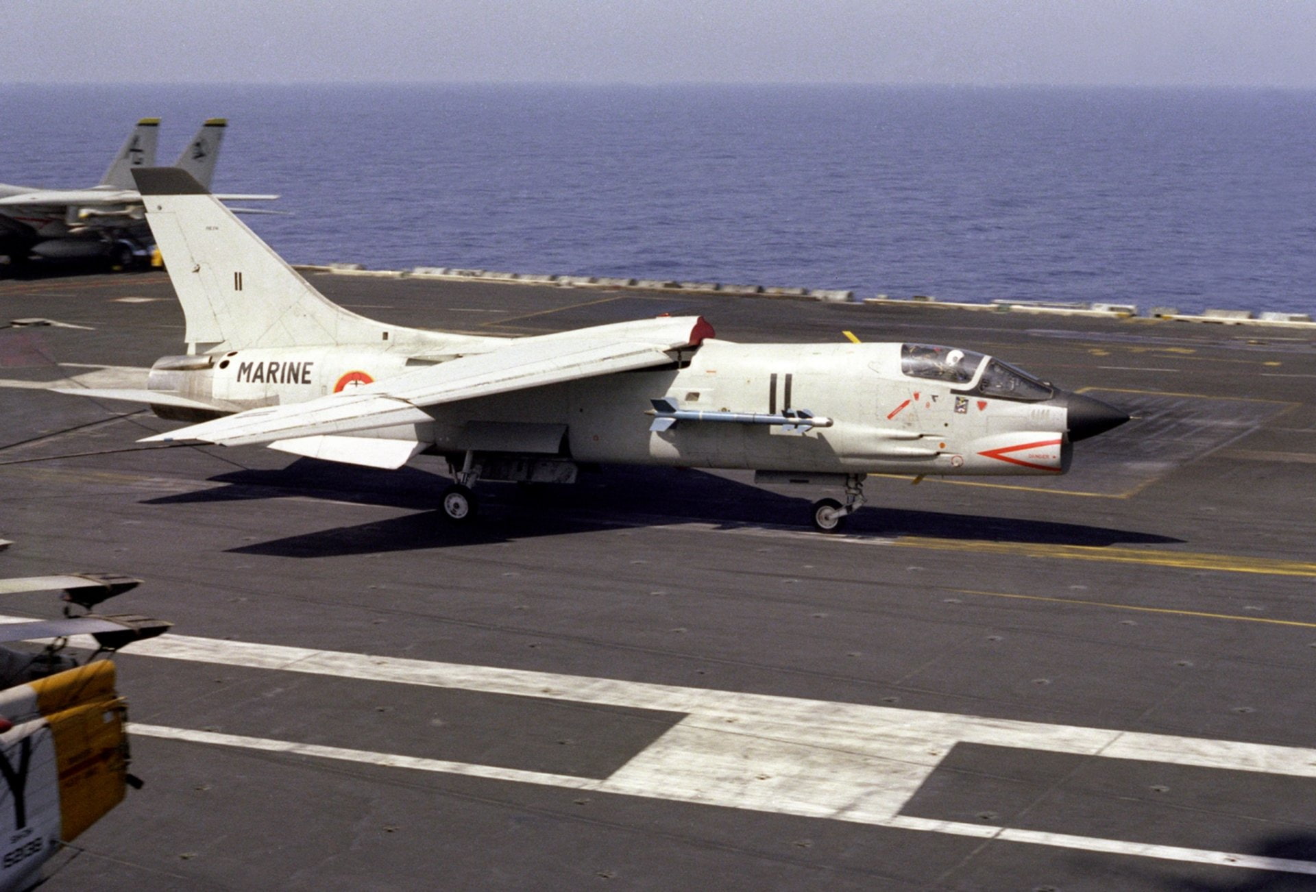 1080P, Jet Fighters, Vought F-8 Crusader, HD Wallpaper