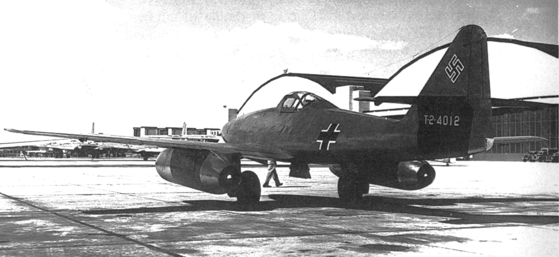 Military Aircrafts, Messerschmitt Me 262, 1080P, HD Wallpaper