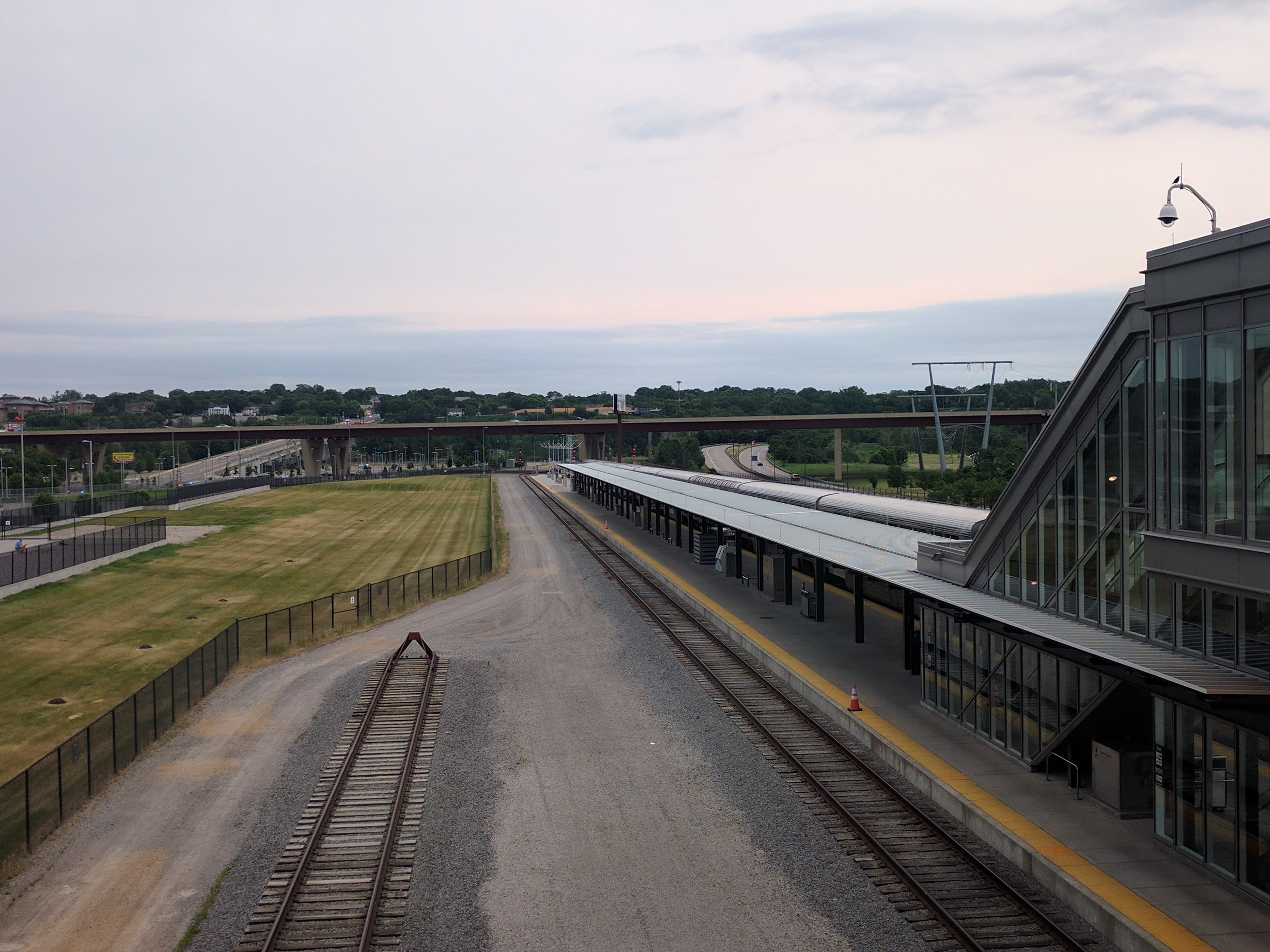 rail transportation, united states, direction, transportation, mode of transportation, track, diminishing perspective, train - vehicle, union depot, nature, HD Wallpaper