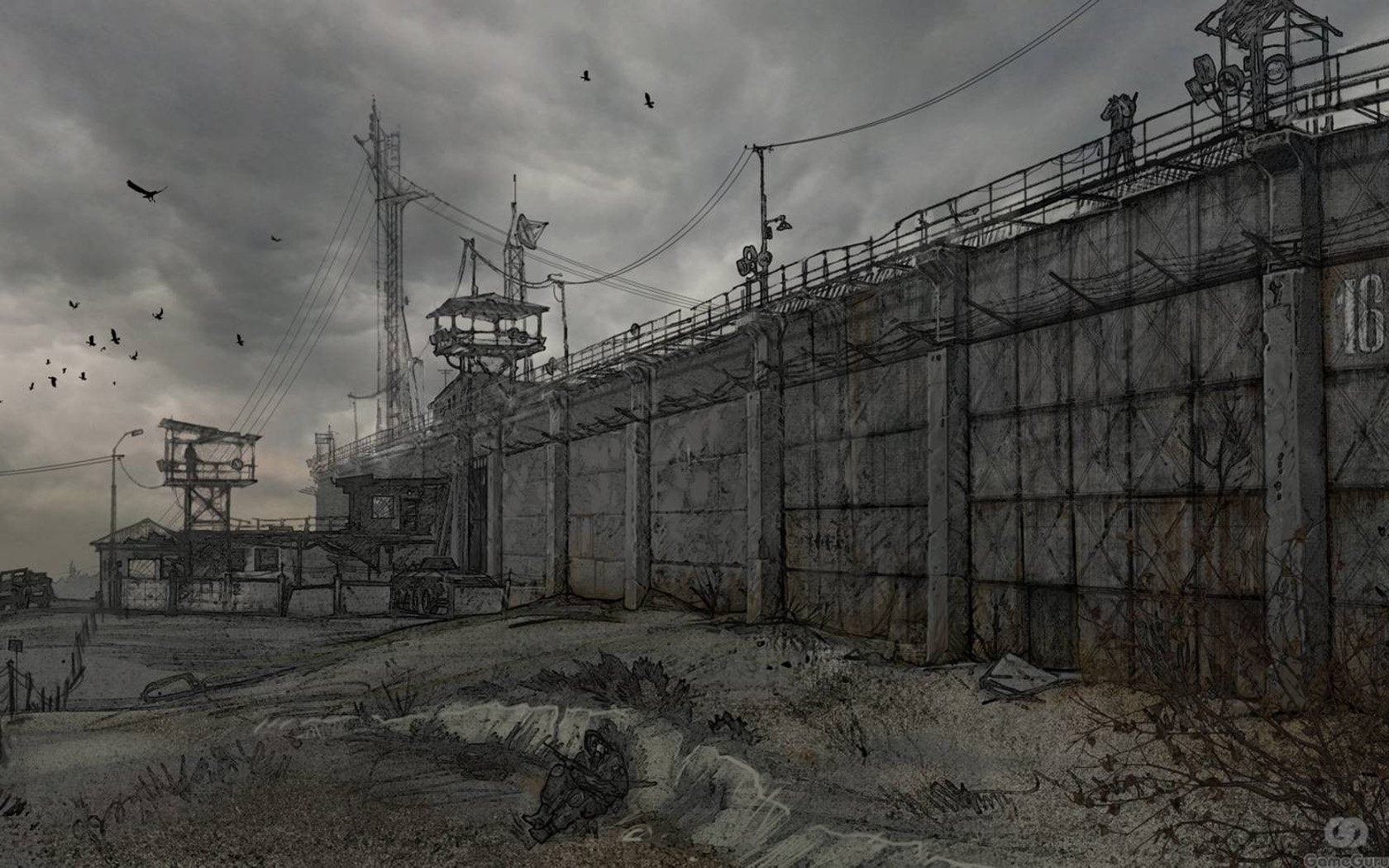 720P, artwork, video, games, s t a l k e r, HD Wallpaper
