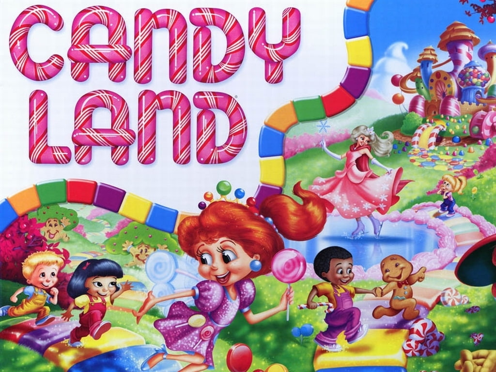 hd, 480P, Candyland, Board Games, art, games, entertainment, board, HD Wallpaper