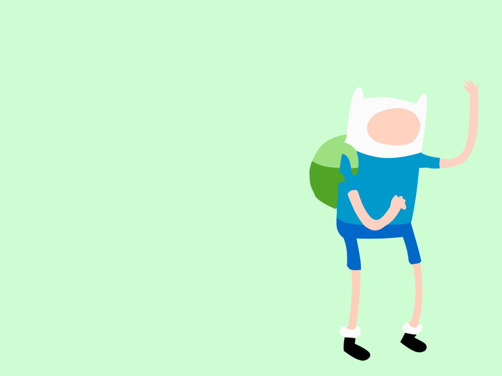 Finn the Human, 480P, Adventure Time, HD Wallpaper
