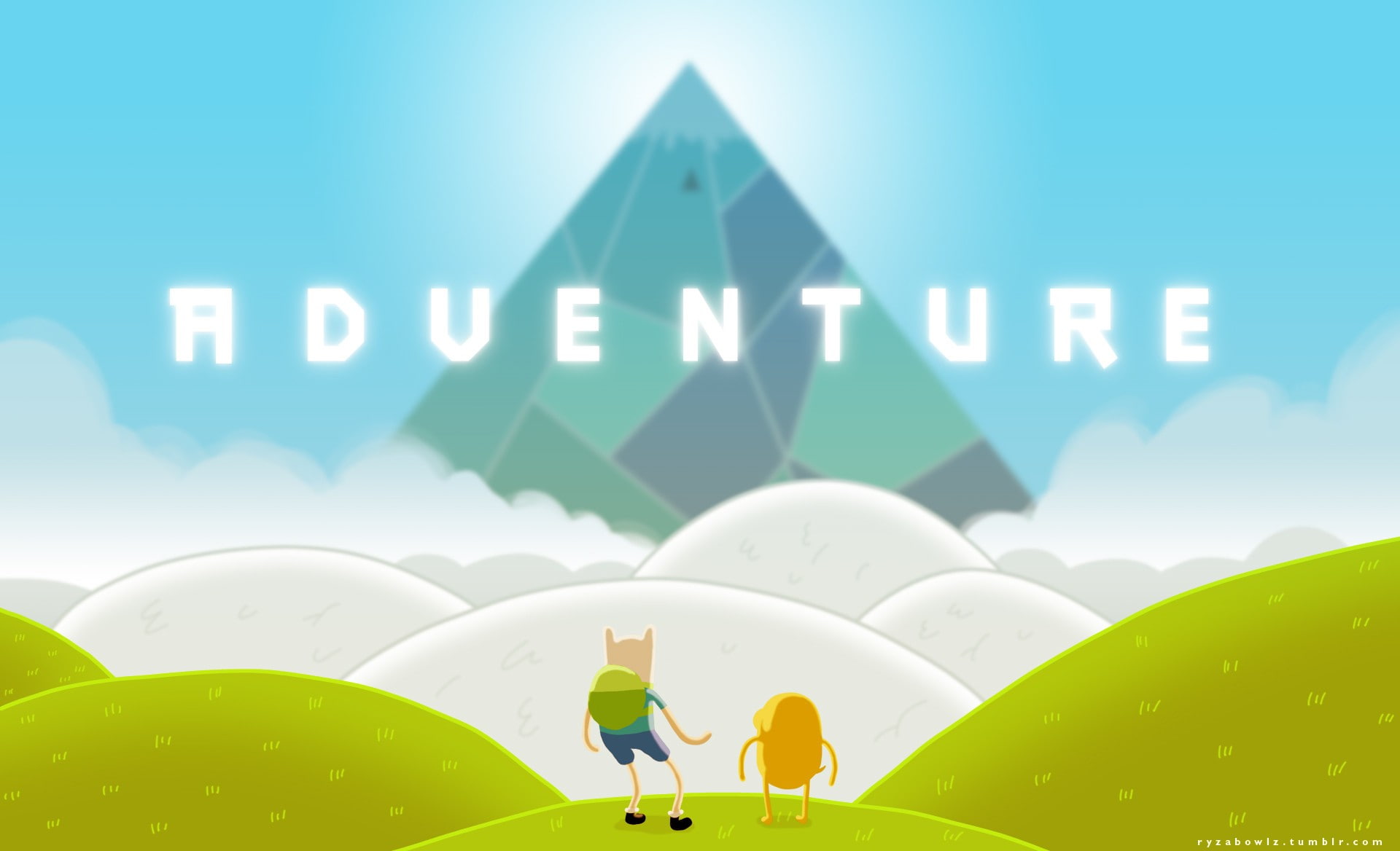 1080P, Adventure Time, Jake the Dog, Finn the Human, HD Wallpaper