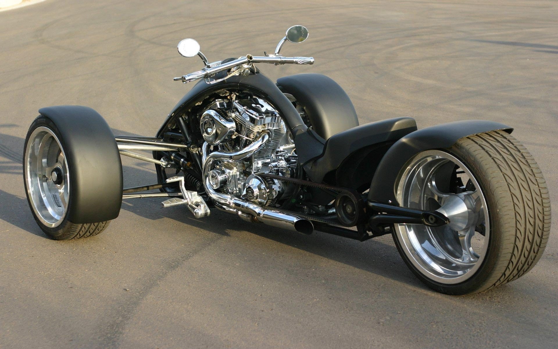 trike, motorcycle, bike, 1080P, chopper, motorbike, HD Wallpaper