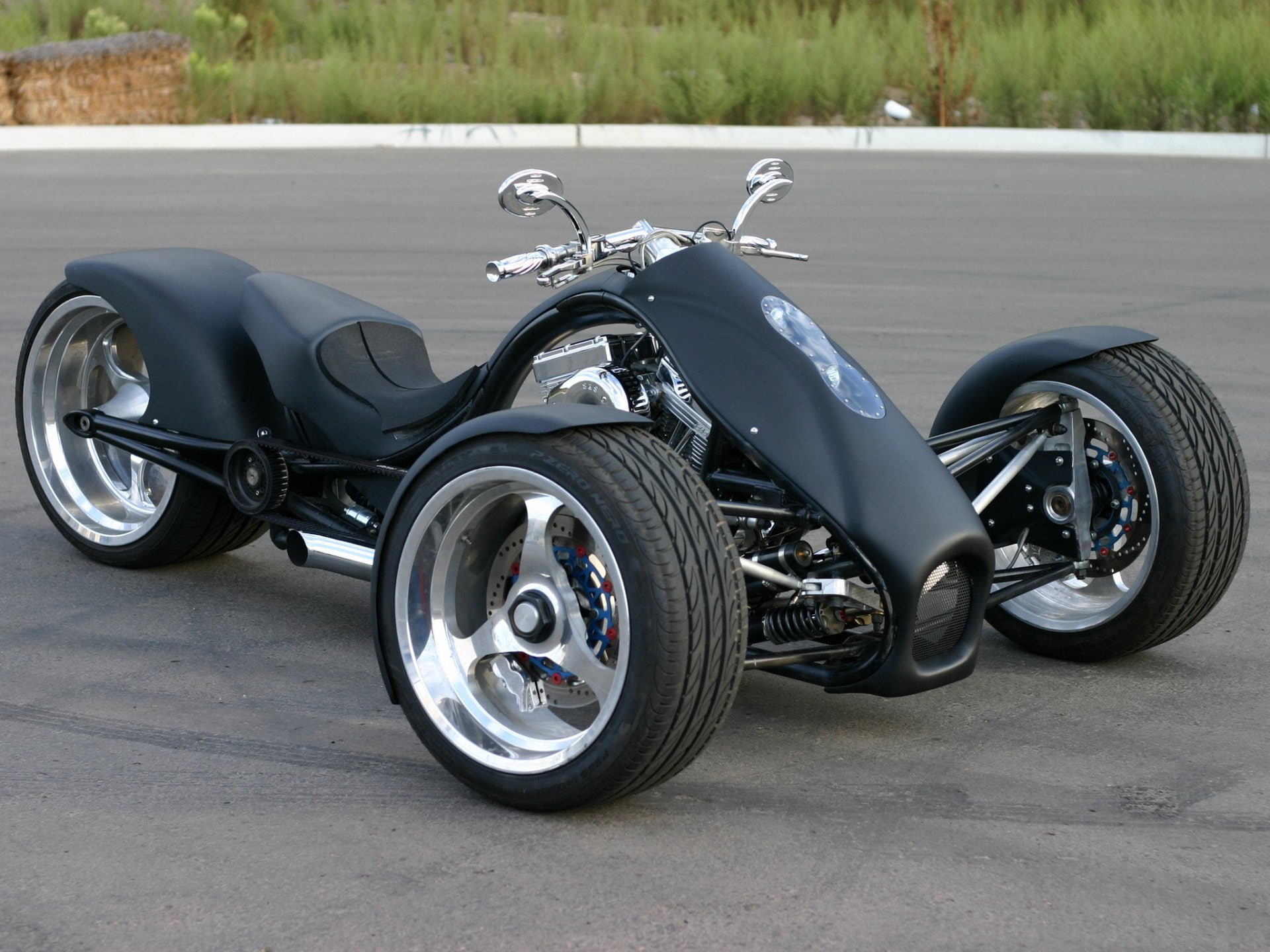 Vehicles, Soft Tail, Trike, Motorcycle, 1080P, HD Wallpaper