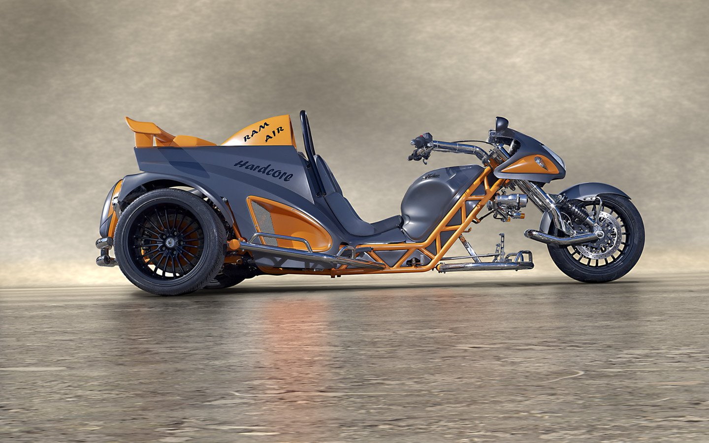 trike, 720P, hayabusa, HD Wallpaper