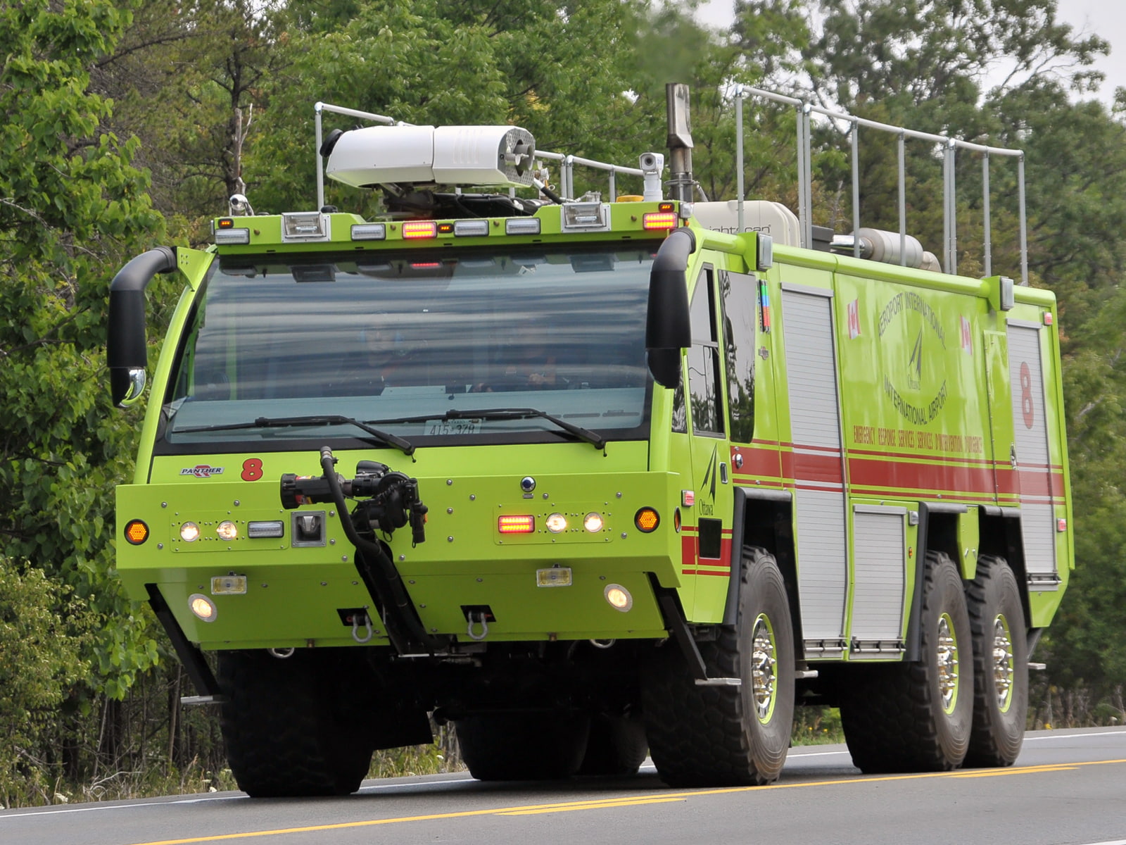 2003, 720P, 6x6, rosenbauer, firetruck, panther, HD Wallpaper
