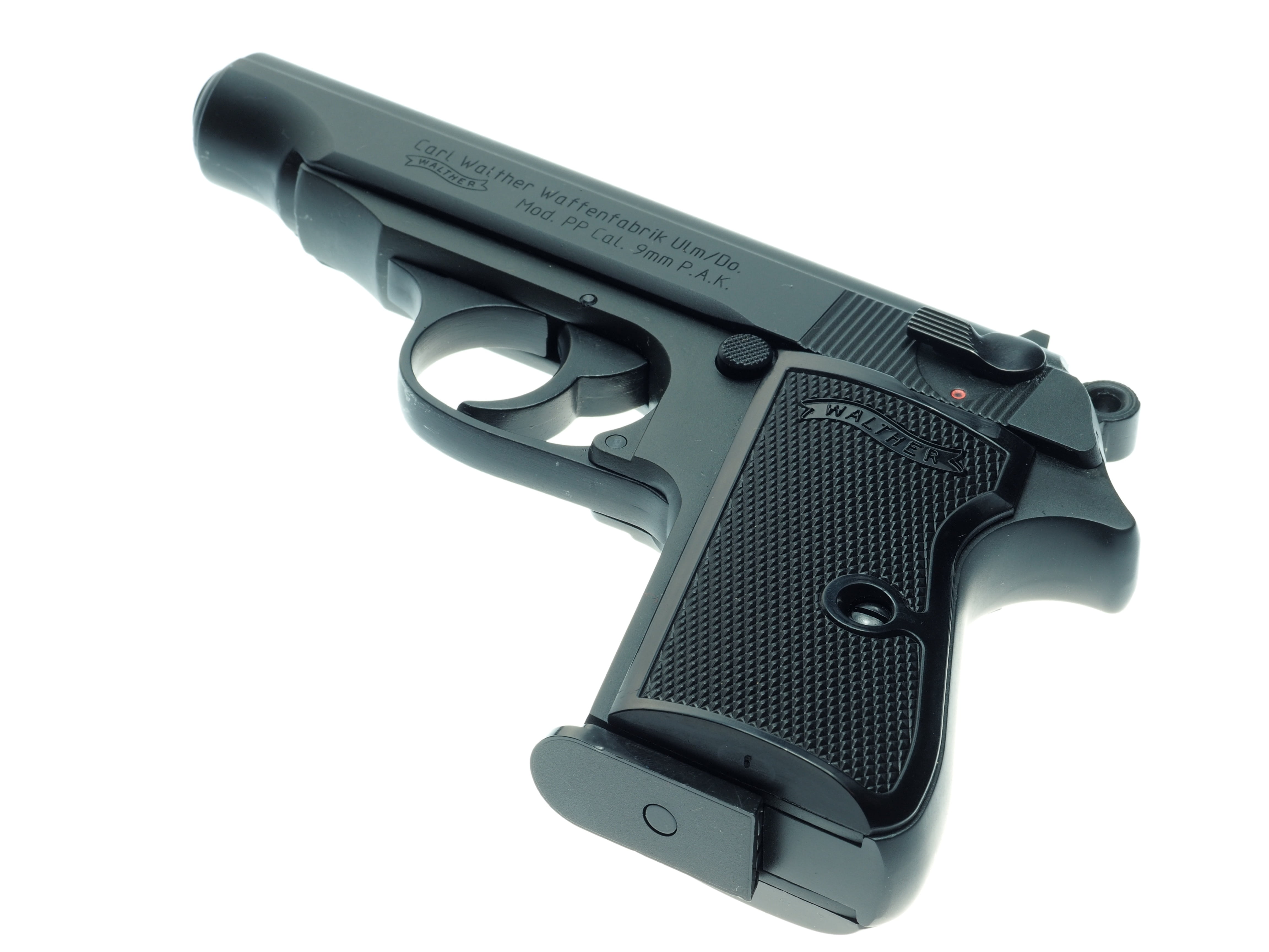 aggression, hand gun, semi, no people, automatic, pistol, weapons, 4K, white background, handgun, violence, danger, cut out, studio shot, technology, crime, HD Wallpaper