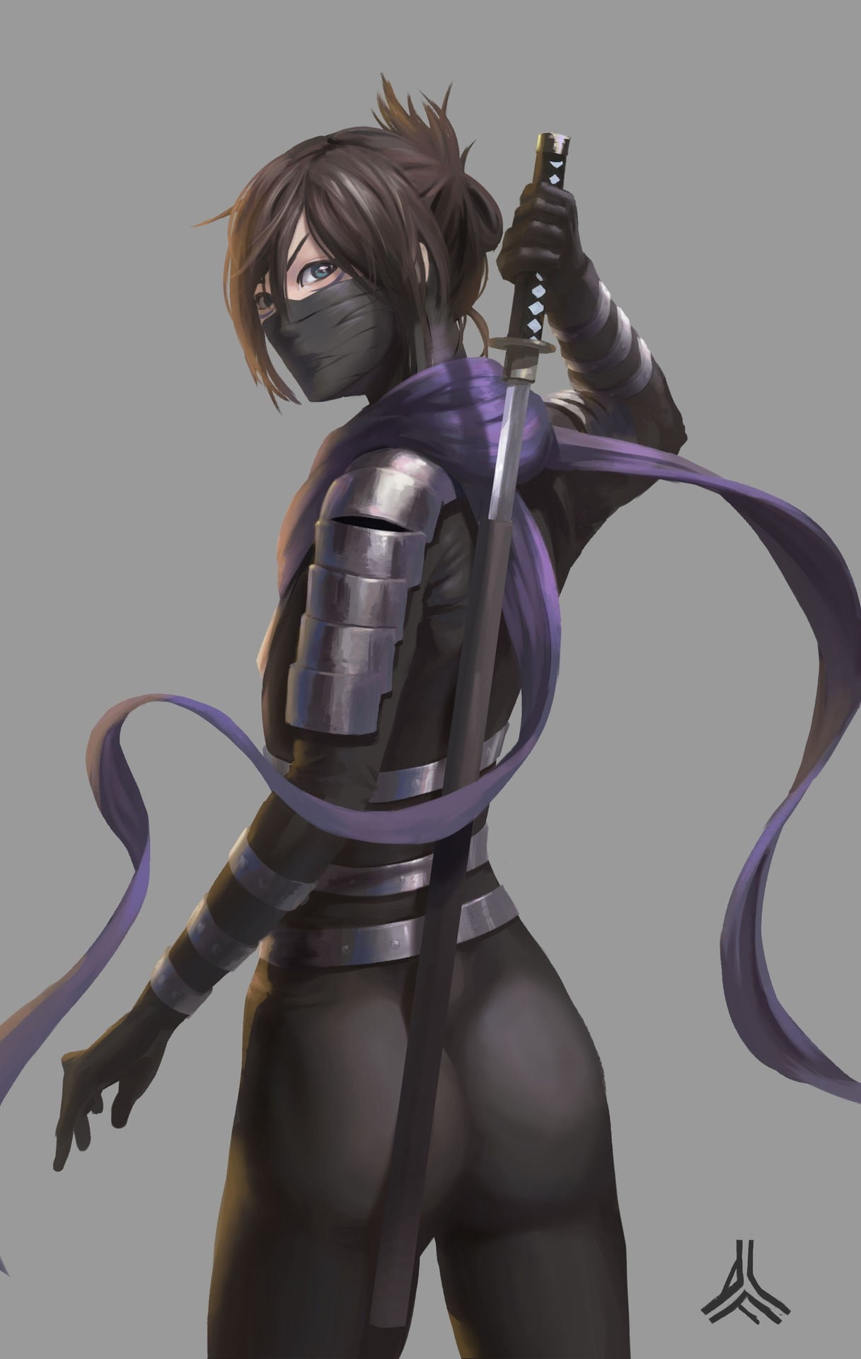 young adult, one Person, vector, hair, body paint, digital composite, backgrounds, three quarter length, robot, one, One-Punch Man, females, portrait, people, Phone HD Wallpaper