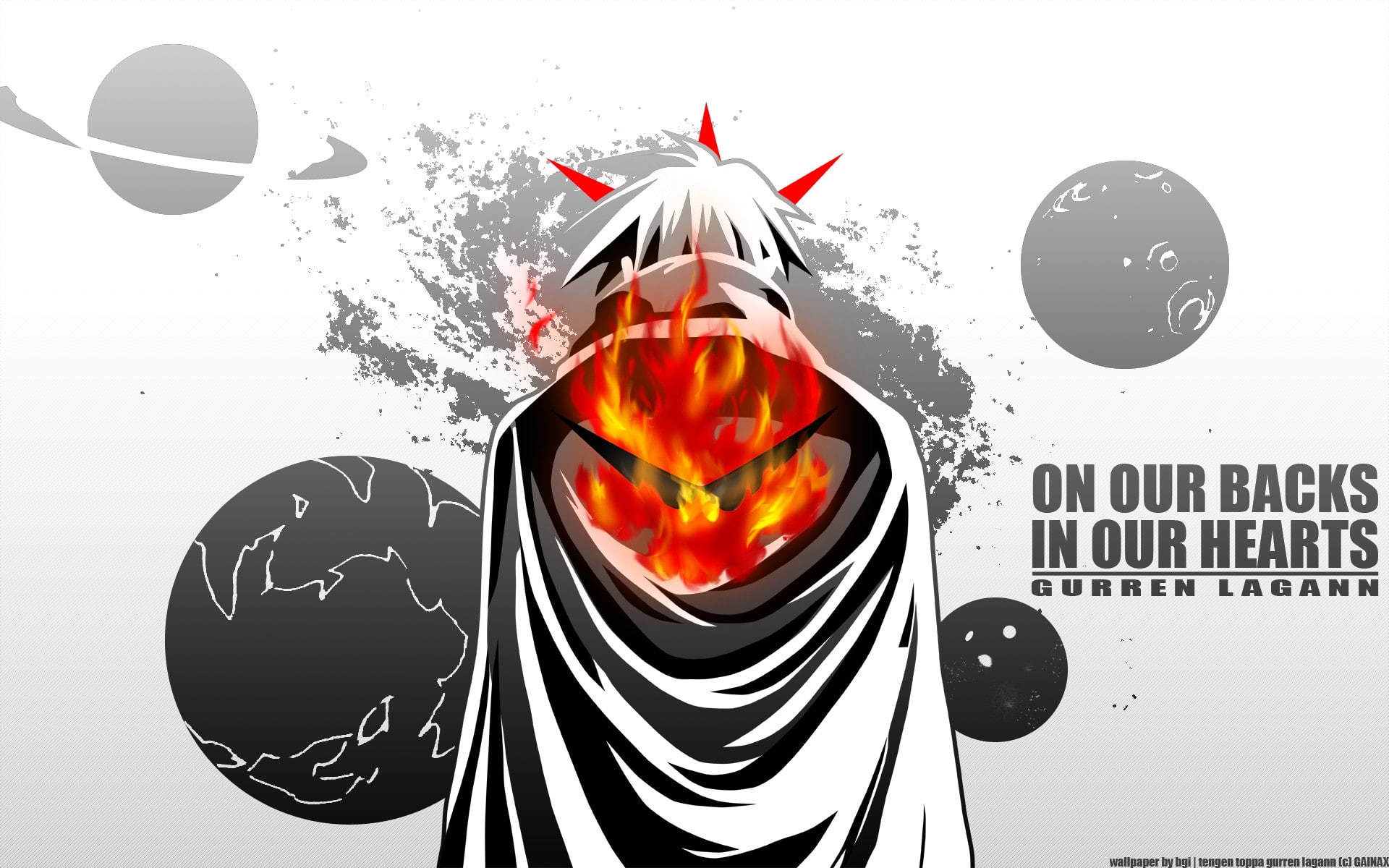1080P, Simon, Tengen Toppa Gurren Lagann, HD Wallpaper