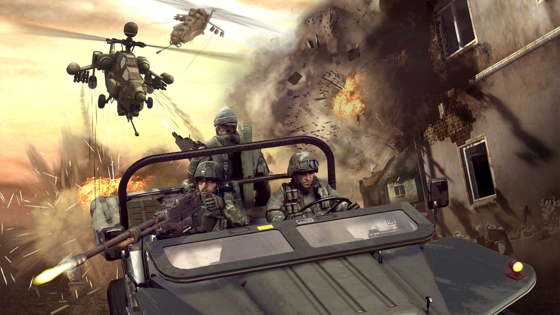 games, 1080P, bad, hd, company, battlefield, HD Wallpaper