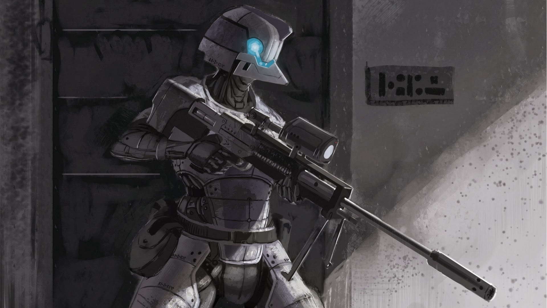 helmet, government, security, military, protective workwear, day, standing, uniform, illustration, rifle, holding, sign, protection, unrecognizable person, HD Wallpaper