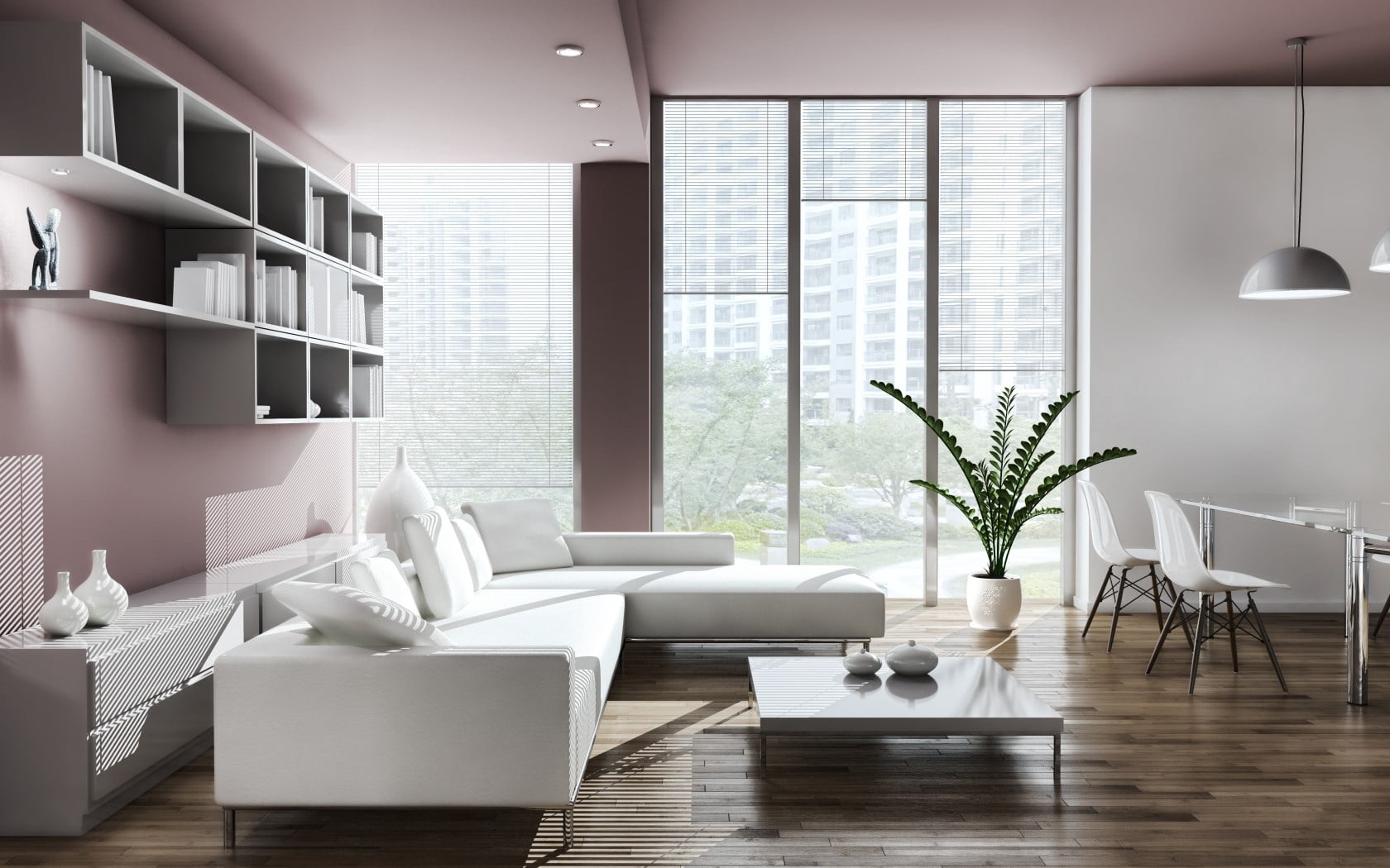 day, absence, lifestyles, home Interior, electric Lamp, couch, pillow, flooring, no People, leather, vase, window, lamp, room, living Room, chair, carpet - Decor, HD Wallpaper