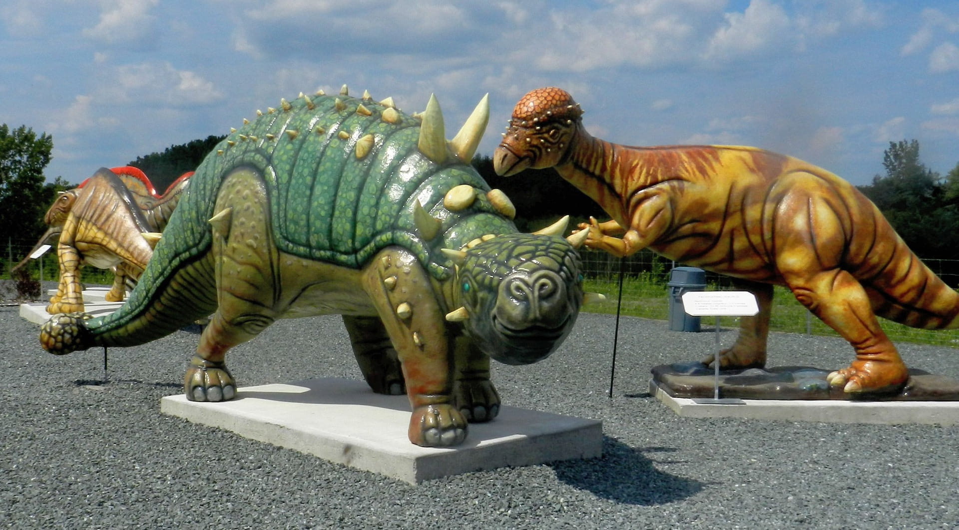 day, reptile, art and craft, animal representation, road, craft, tyrannosaurus, amusing, prehistoric, statue, outdoors, dino, wild, ancient, sculpture, HD Wallpaper