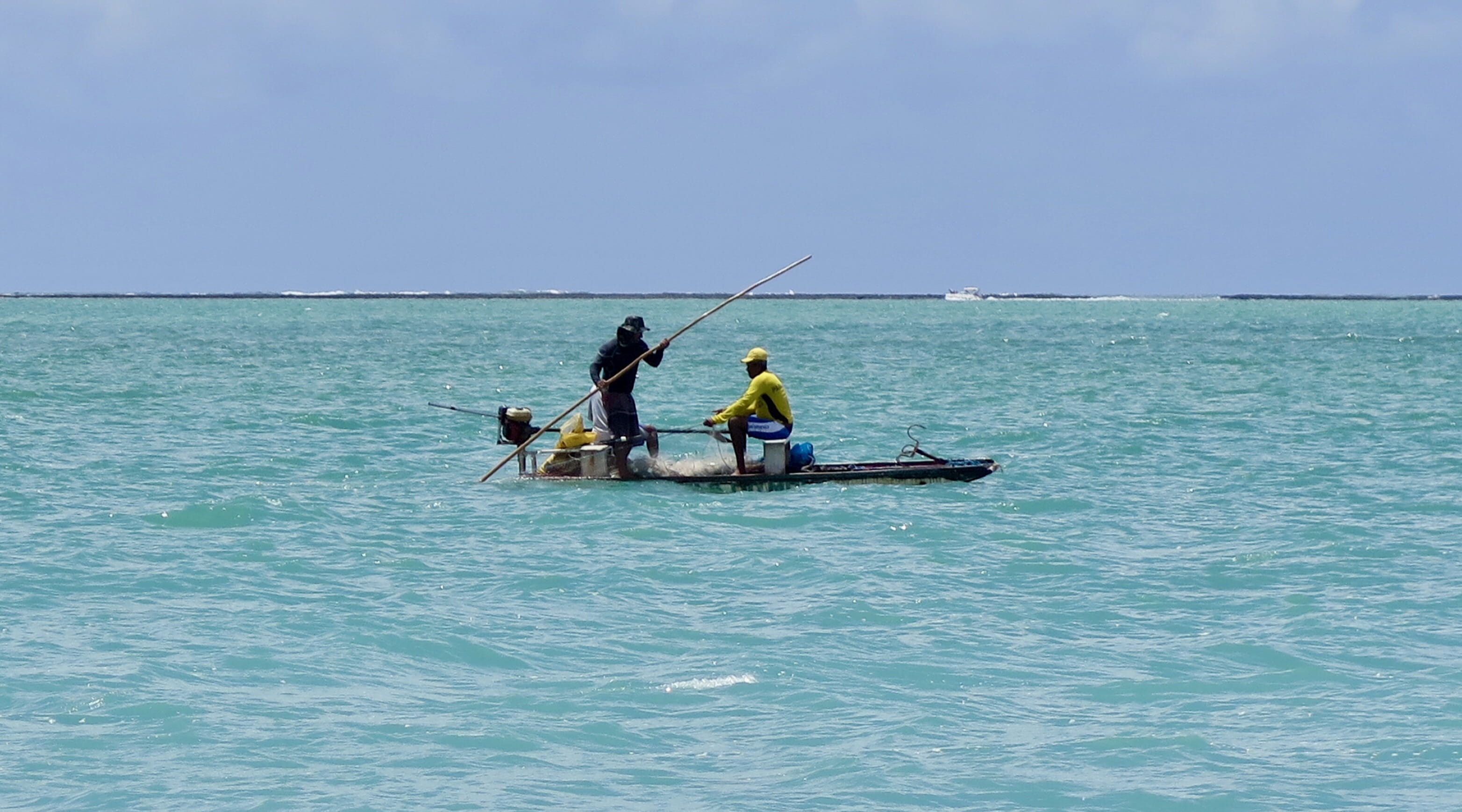 mar, transportation, fishery, alagoas, fisherman, sea, scenics - nature, real people, beauty in nature, men, nature, sky, 2K, outdoors, blue, browsing, HD Wallpaper