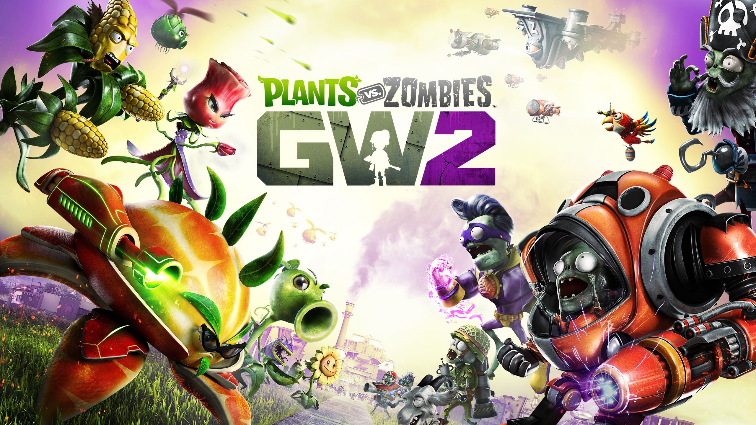 animal representation, indoors, craft, plant, representation, Plants vs Zombies: Garden Warfare 2, 2K, high angle view, creativity, table, no people, decoration, HD Wallpaper