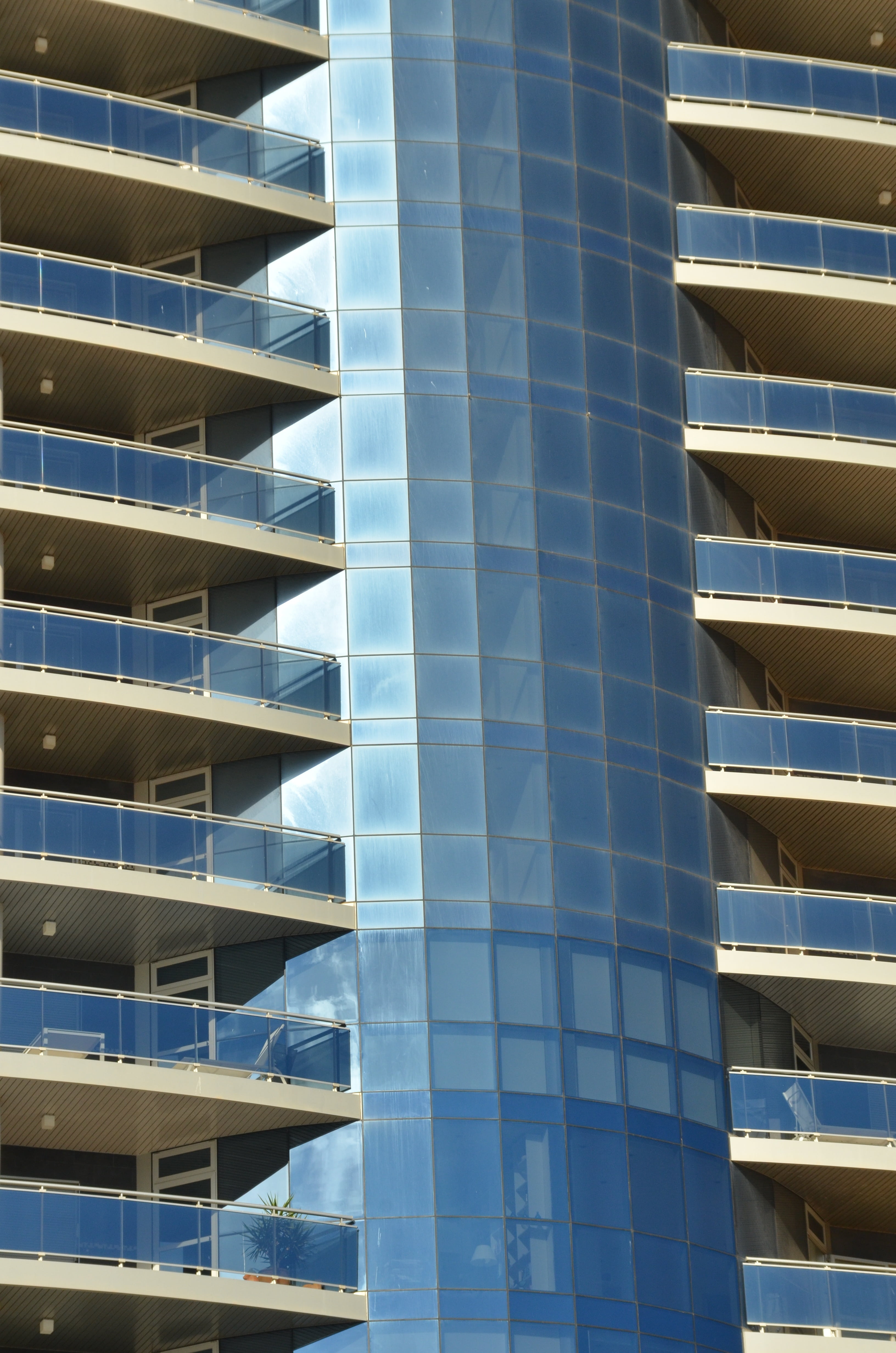 office building exterior, building, outdoors, low angle view, nature, glass - material, apartment, office, city, calp, modern, sky, skyscraper, reflection, Phone HD Wallpaper