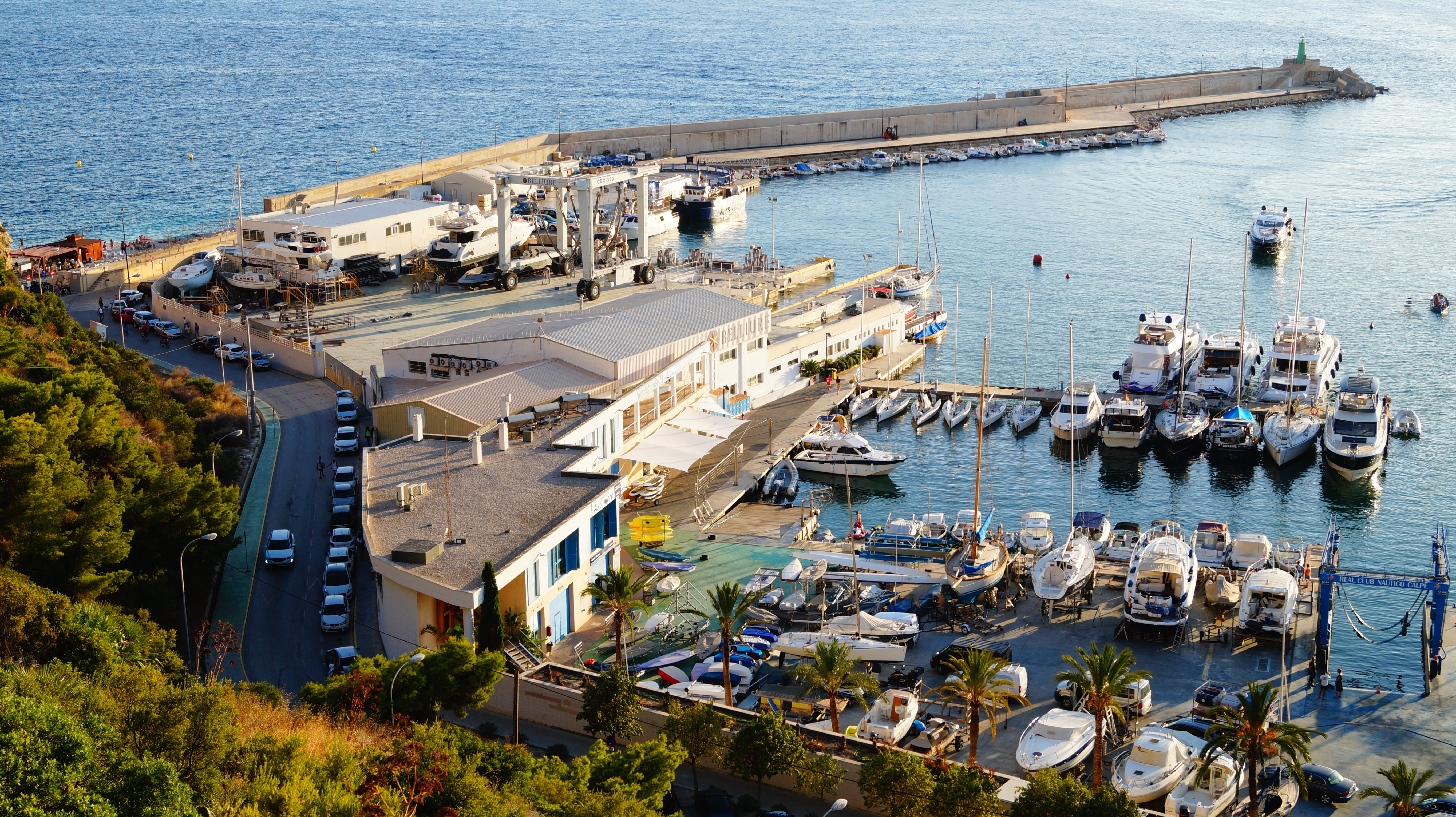high angle view, travel, nature, summer, nautical vessel, architecture, built structure, building exterior, harbor, transportation, sunlight, yacht, parking, HD Wallpaper