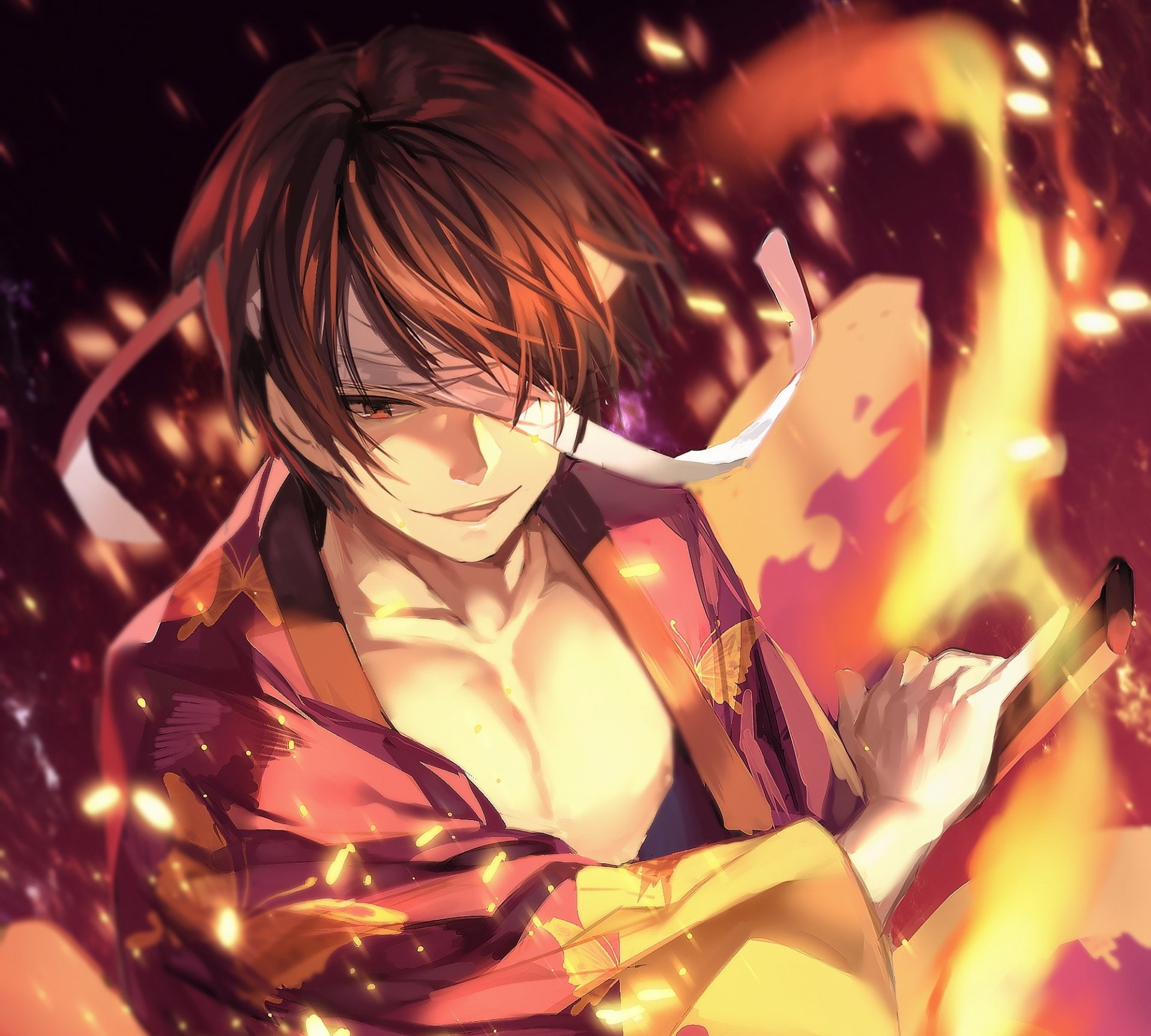 Gintama, Anime, 1080P, Shinsuke Takasugi, HD Wallpaper