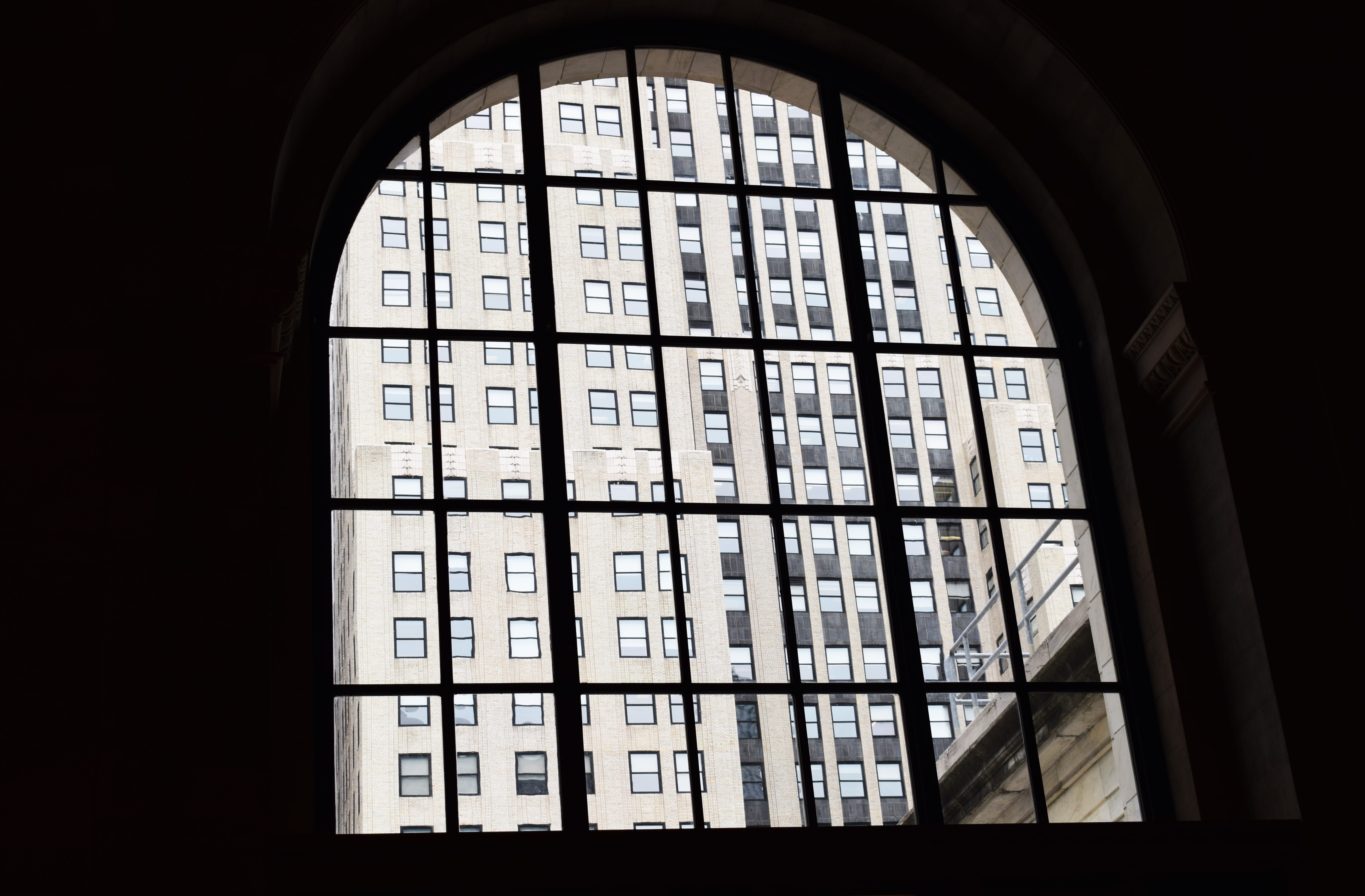 architecture, urban, place of worship, design, no people, new york, 5K, window frame, geometric shape, national library, nature, indoors, transparent, HD Wallpaper