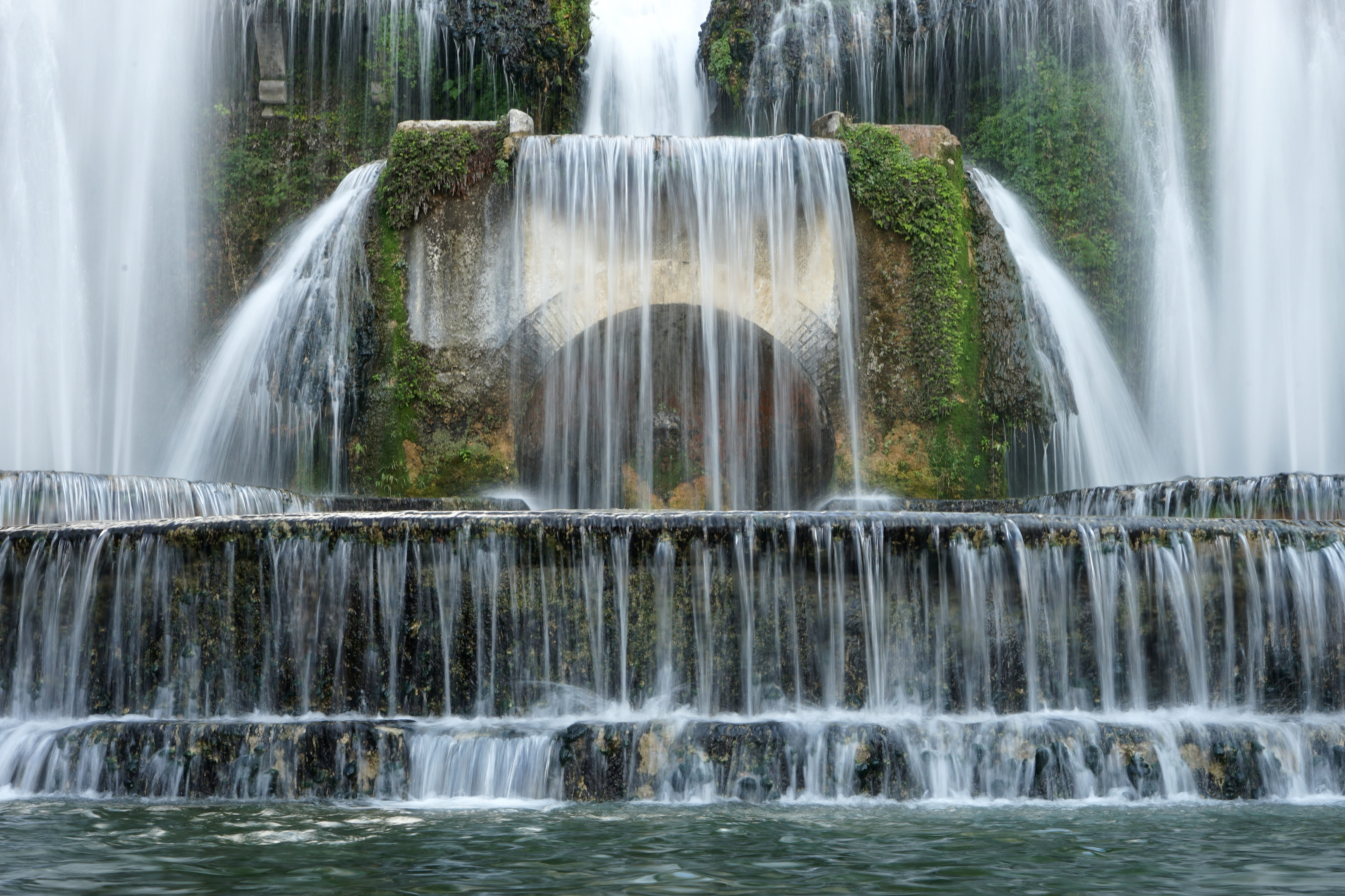 no people, 5K, blurred motion, places of interest, splashing, travel destinations, historically, water, castle, Tivoli, environment, outdoors, spraying, HD Wallpaper