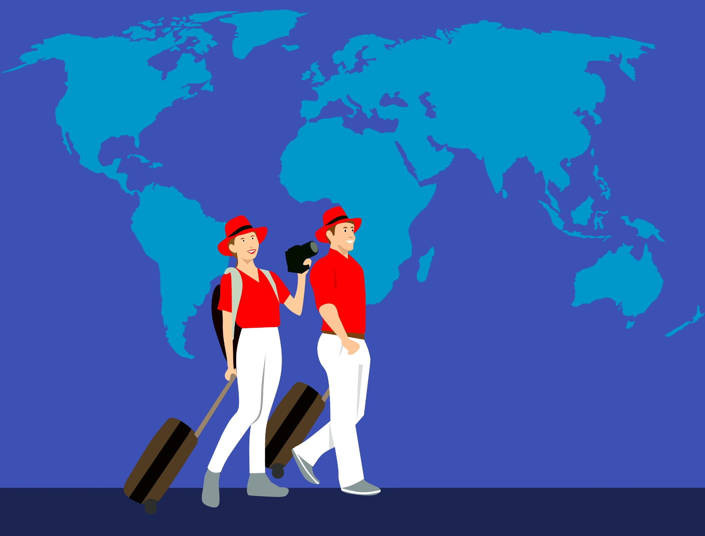 sea, health, white, nature, full length, world, holiday, family, studio shot, globe, insurance, suitcase, man, illustration, woman, retirement, trip, global, HD Wallpaper