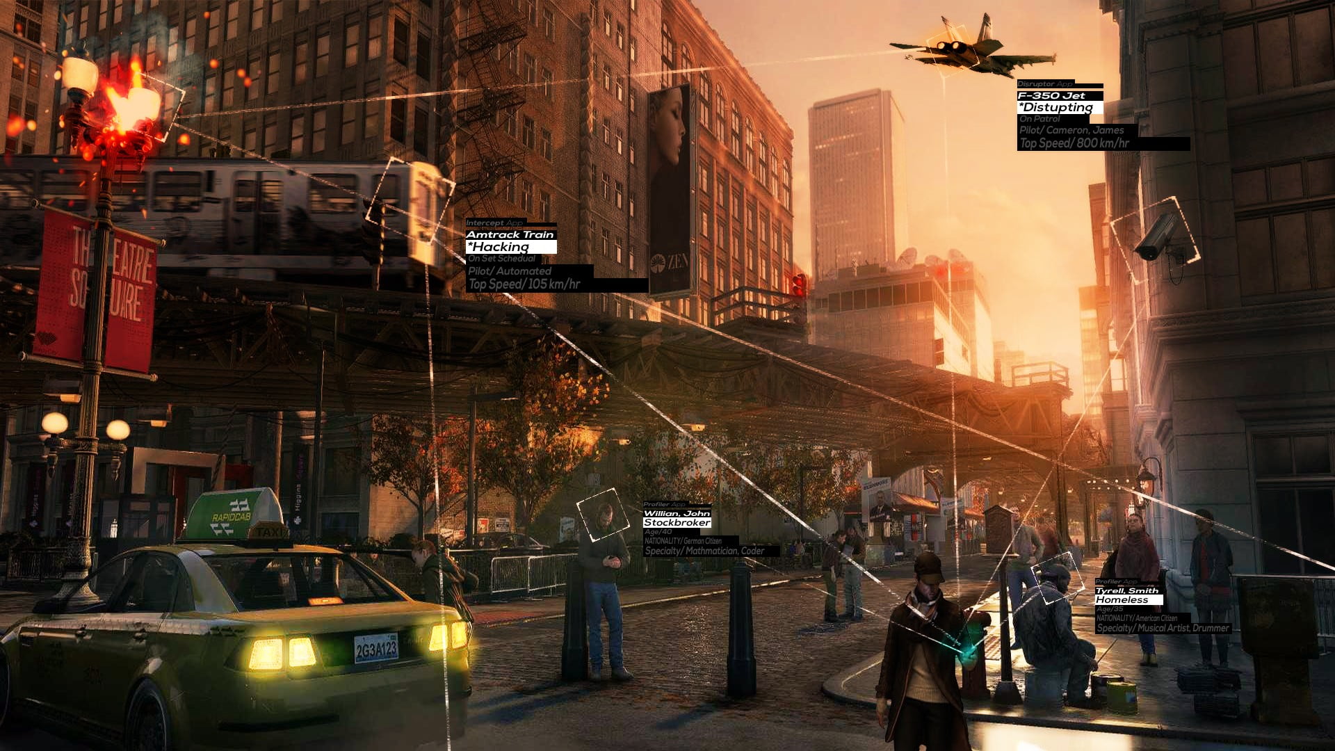 nature, development, building exterior, no people, d, building, outdoors, video games, architecture, city, digital art, Watch_Dogs, glowing, built structure, HD Wallpaper