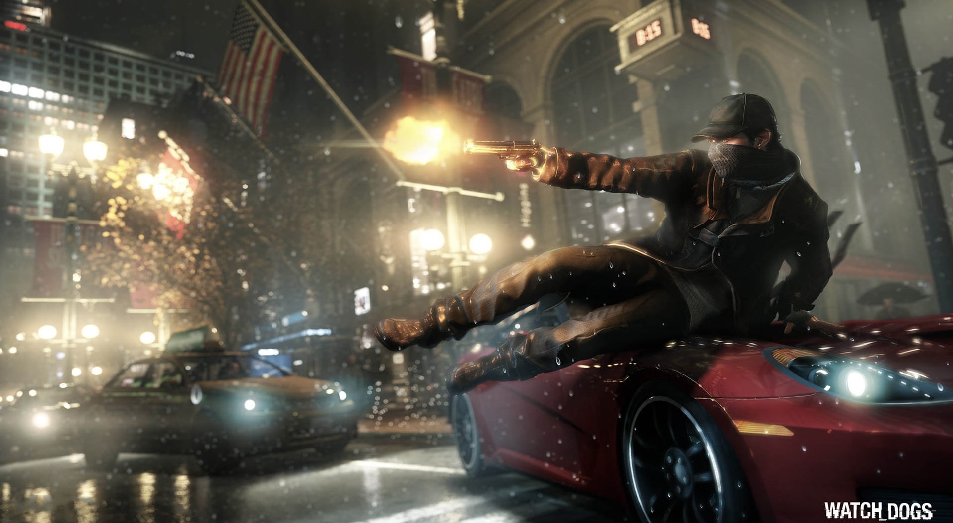 watch, hd, motion, car, city life, video game, night, sport, land vehicle, shootings, real people, architecture, people, illuminated, WATCH_DOGS, Watch Dogs, HD Wallpaper