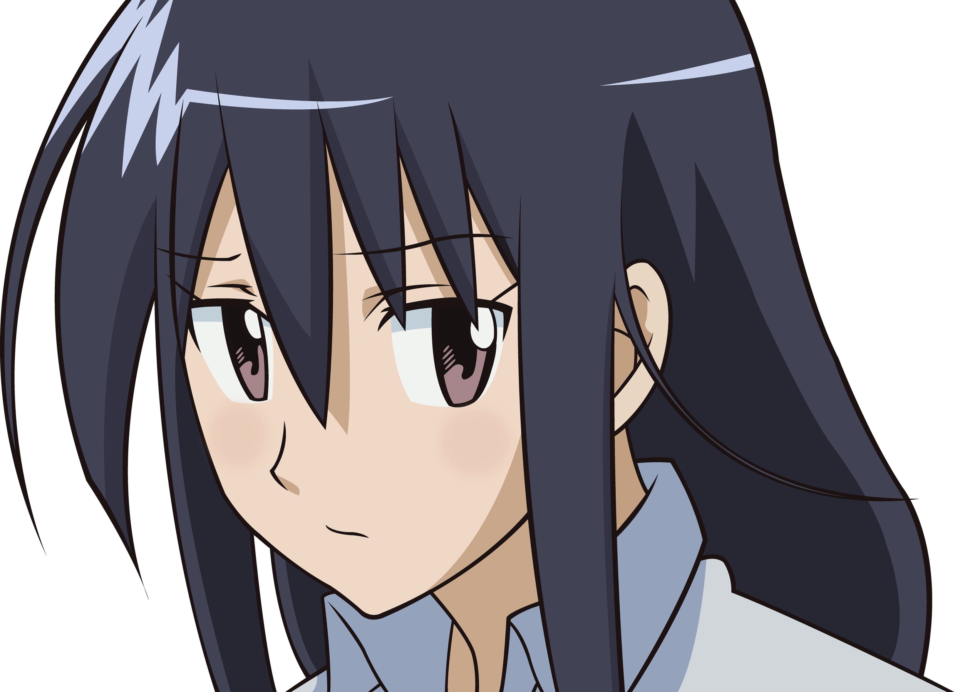 Anime, Shino Amakusa, 2K, Seitokai Yakuindomo, HD Wallpaper