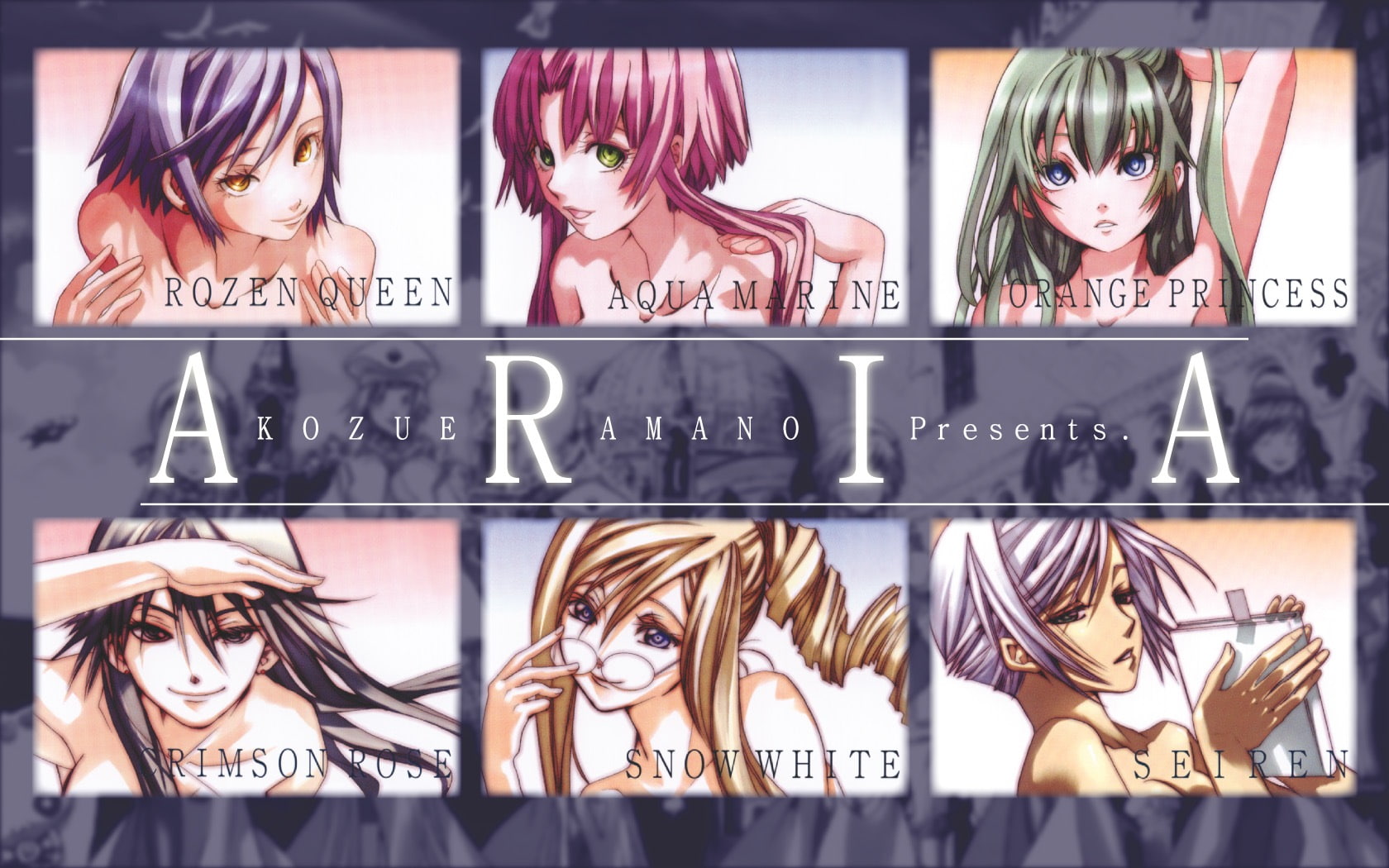 Aria, Anime, 720P, HD Wallpaper