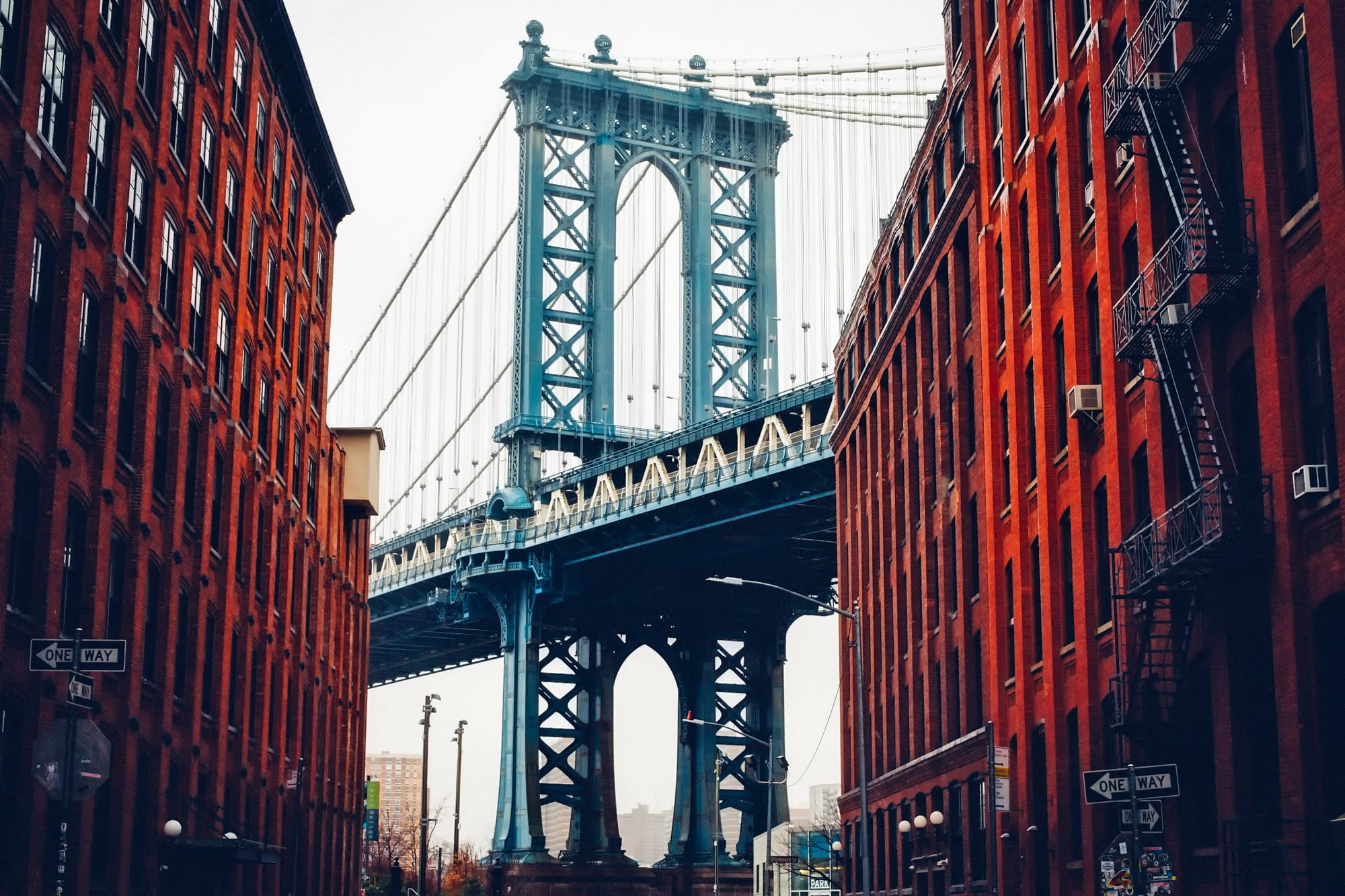 tower, new york city, george washington bridge, tourism, connection, city, outdoors, travel, travel destinations, low angle view, landmark, architecture, HD Wallpaper