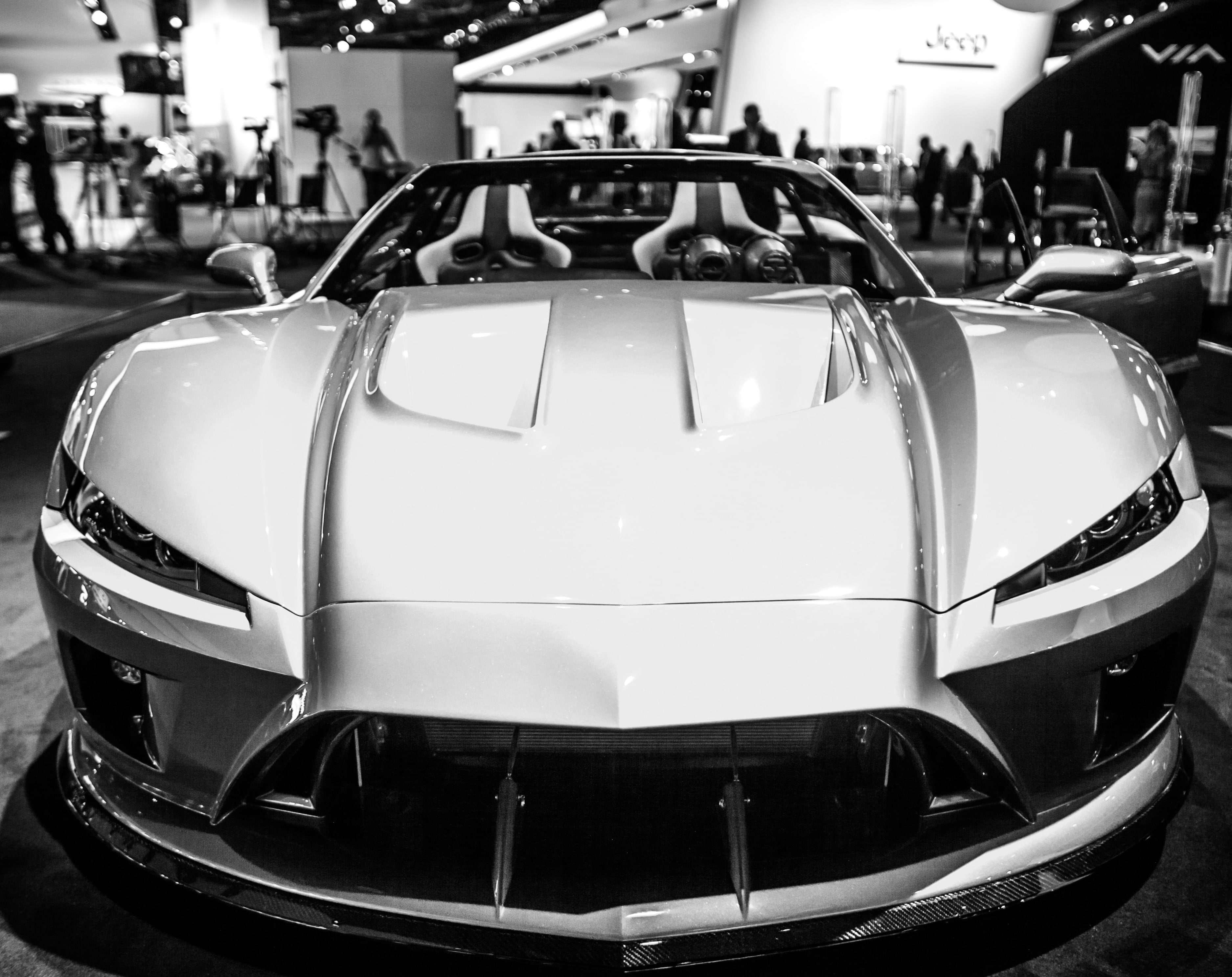 silver, transportation, day, fordnaias, city, mode of transportation, vehicle part, falconf7, northamericaninternationalautoshow2012, International, headlight, HD Wallpaper