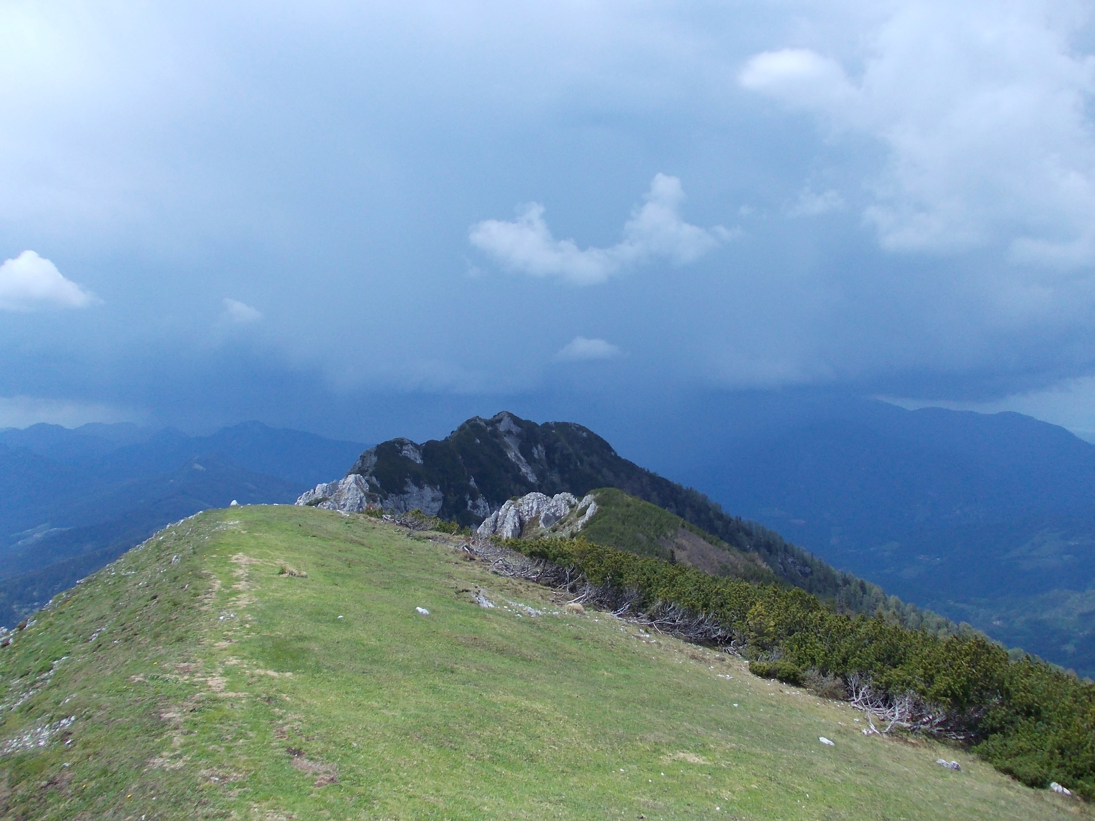 tranquil scene, mountaintop, vista, mountain peak, day, idyllic, spring, grass, non-urban scene, olseva, tranquility, nature, 2K, scenics - nature, slovenia, HD Wallpaper