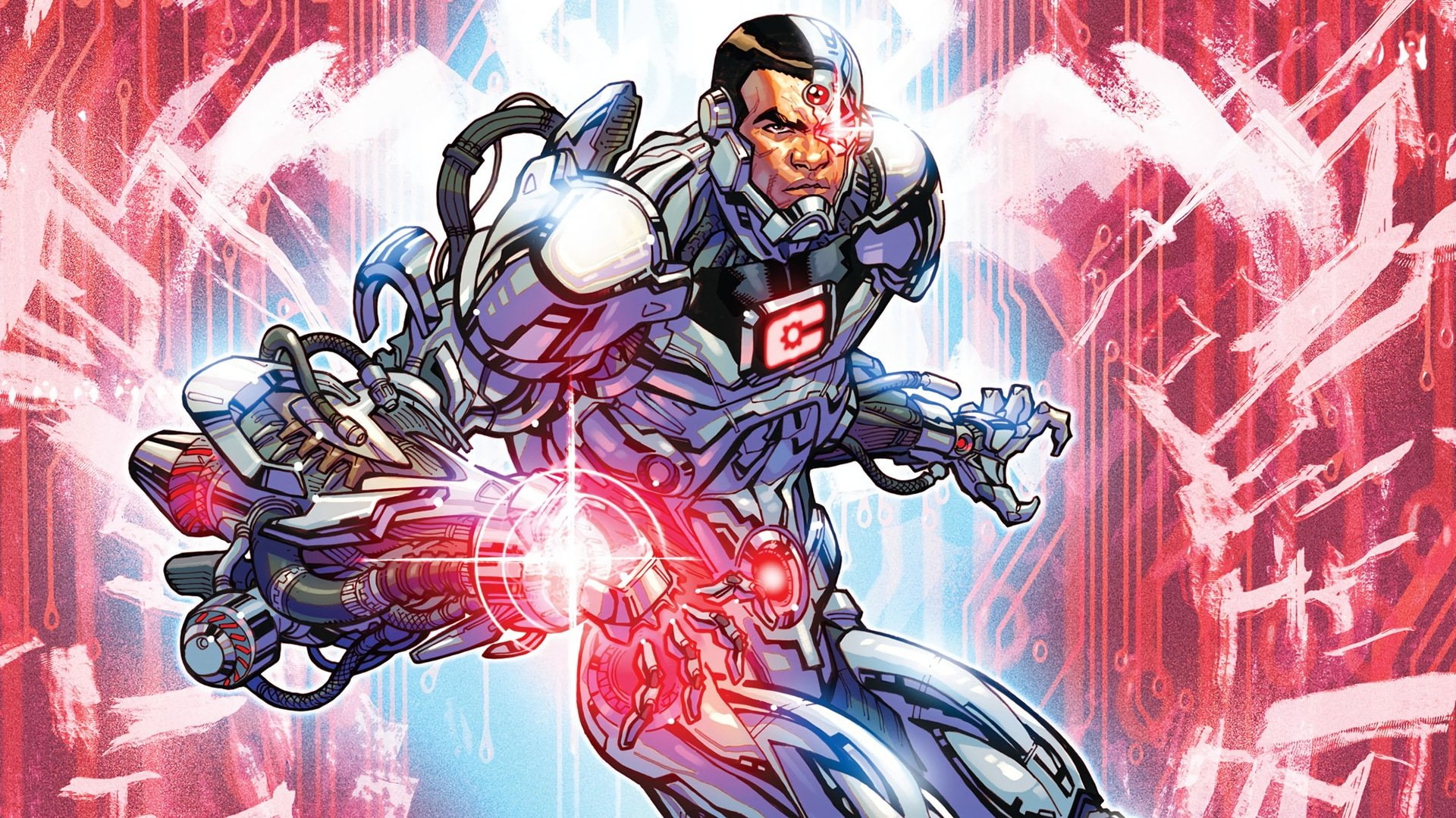 DC Comics, Cyborg (DC Comics), 1080P, Comics, Cyborg, HD Wallpaper