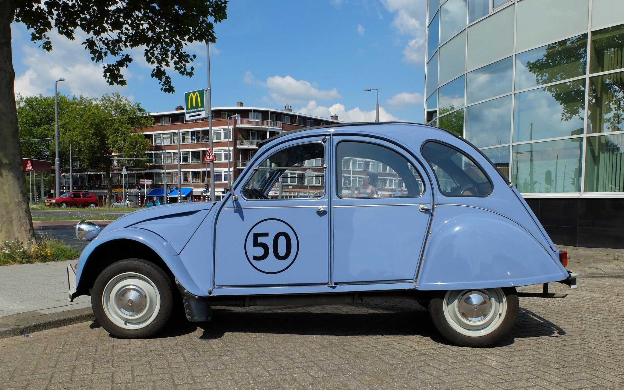 citroen, french, classic, 2cv, cars, 1080P, HD Wallpaper