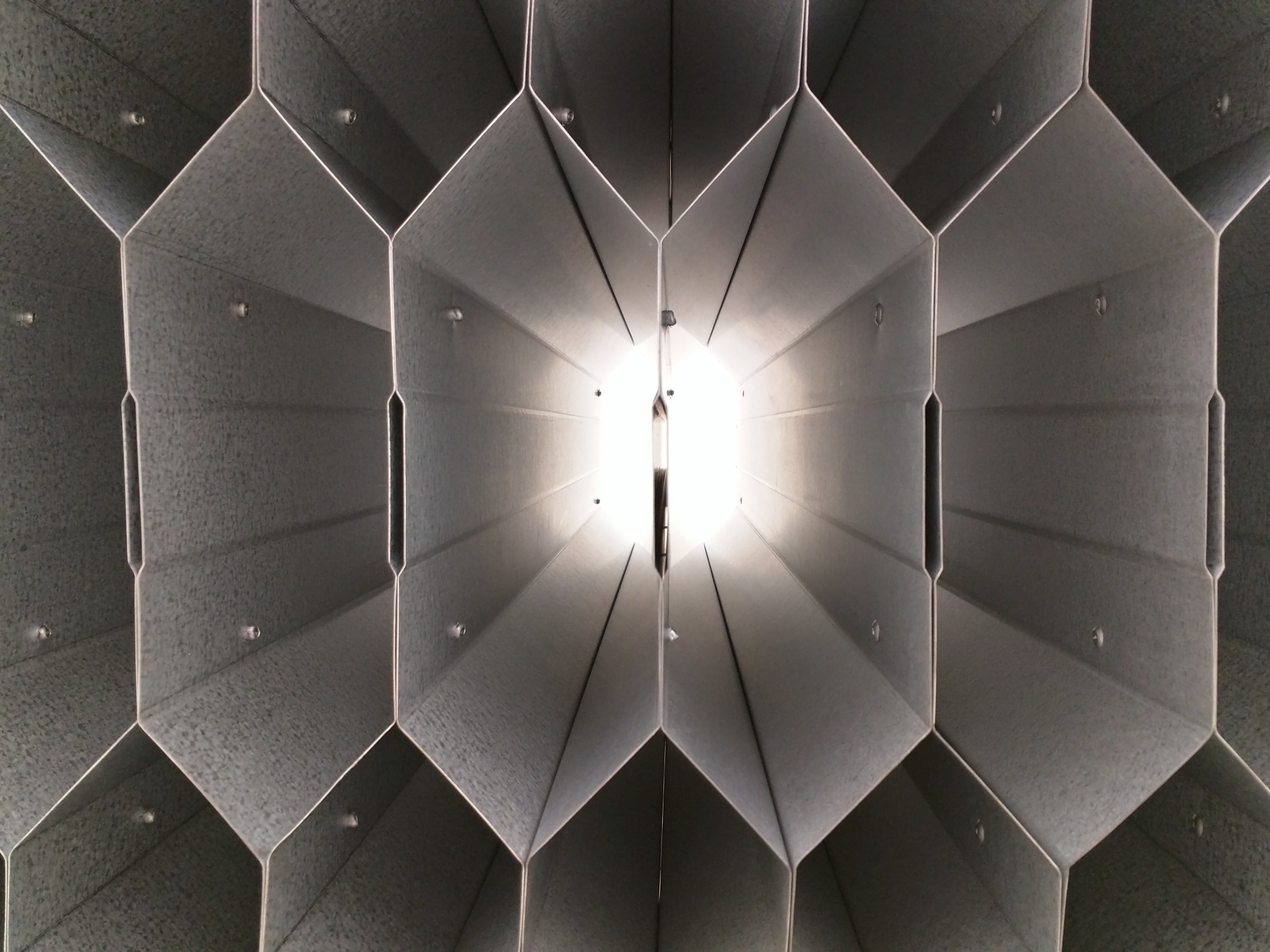 architecture, full frame, brazil, shape, pattern, creativity, indoors, centro cívico, metal, design, backgrounds, repetition, no people, modern, sunlight, HD Wallpaper