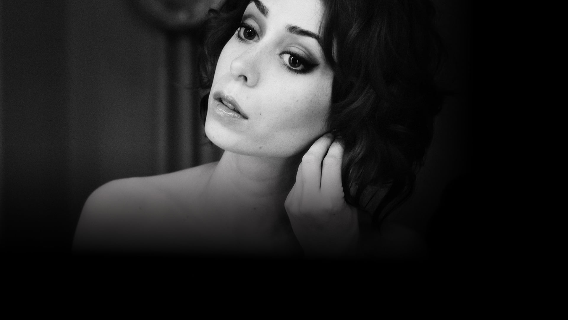 Black and White, Girl, Actresses, Actress, Woman, Cristin Milioti, 1080P, HD Wallpaper