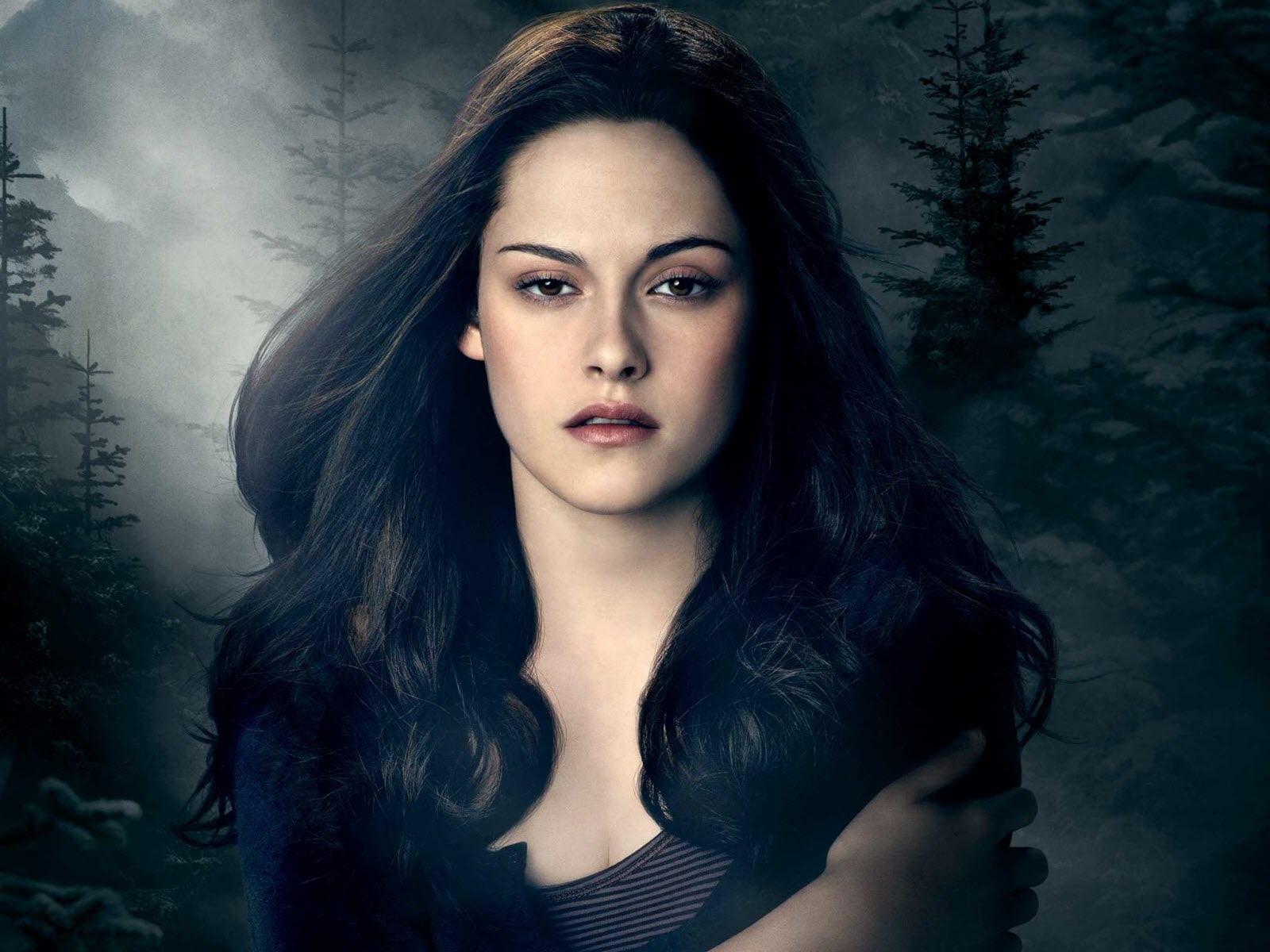 contemplation, Kristen, 720P, beauty, headshot, portrait, Eclipse, looking at camera, real people, front view, young women, indoors, Stewart, women, young adult, HD Wallpaper