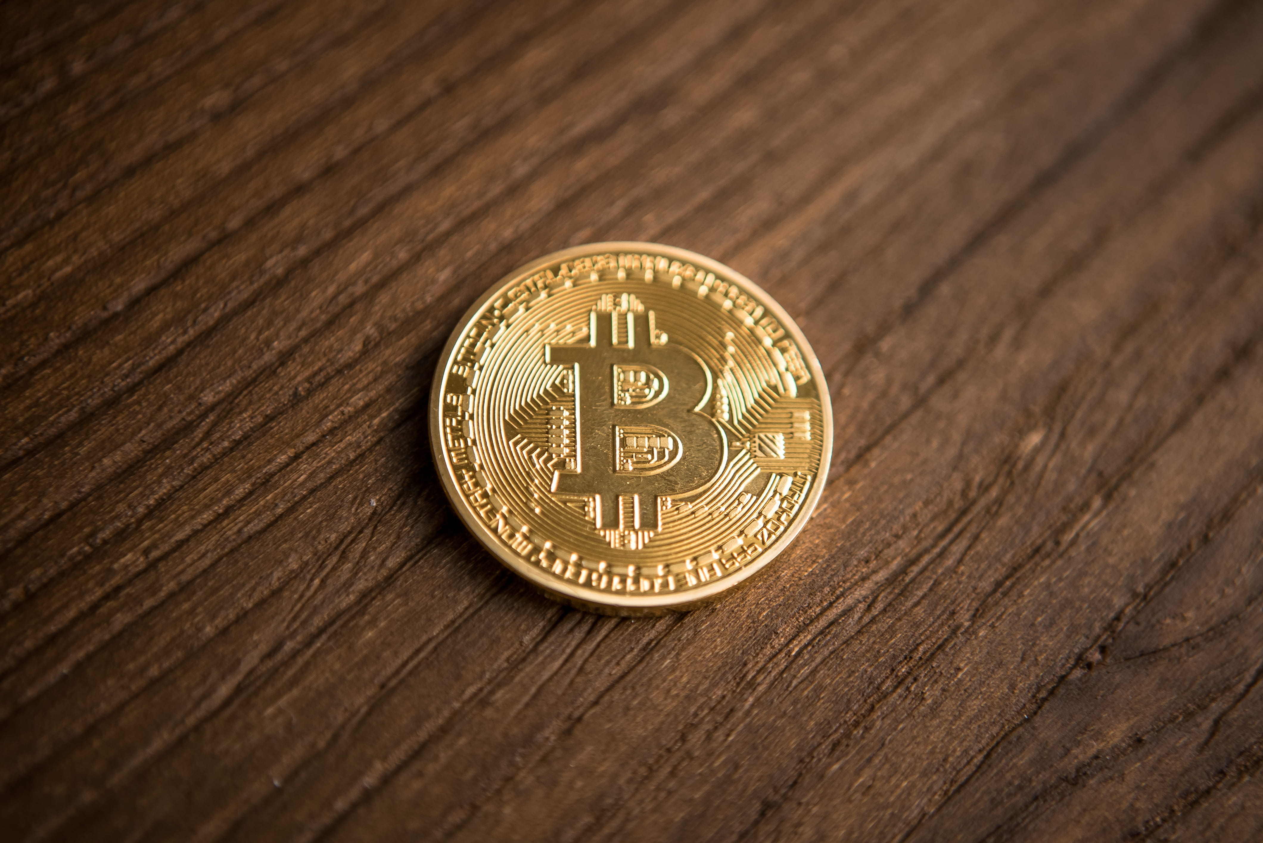 business, number, economy, cryptocurrency, savings, gold colored, wealth, indoors, success, 4K, currency, surface, representation, wood, single object, HD Wallpaper