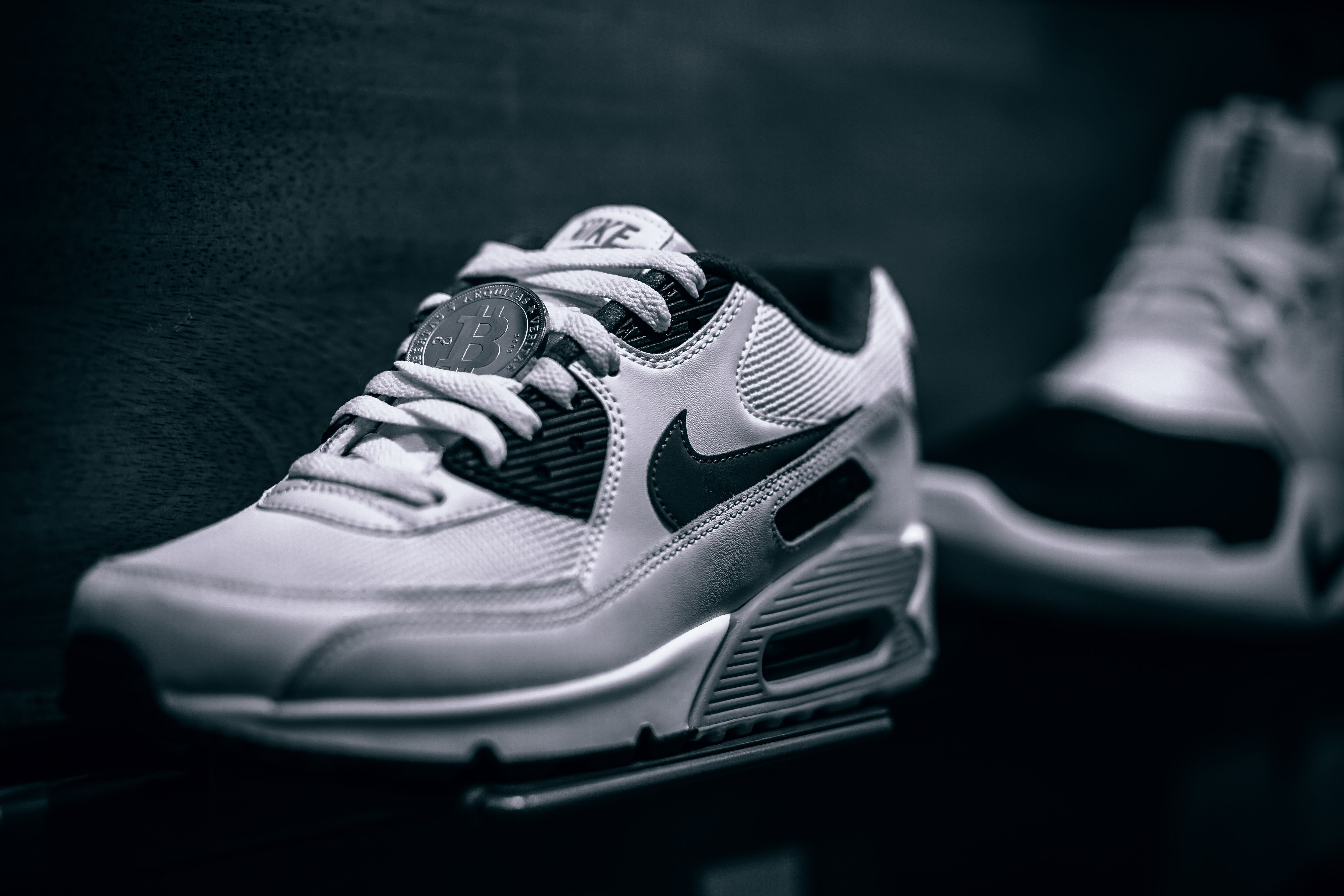 physical, sports race, focus on foreground, sneaker, placed, indoors, selective focus, fresh, plated, bitcoin, relaxation, inside, clothing, lace - fastener, HD Wallpaper